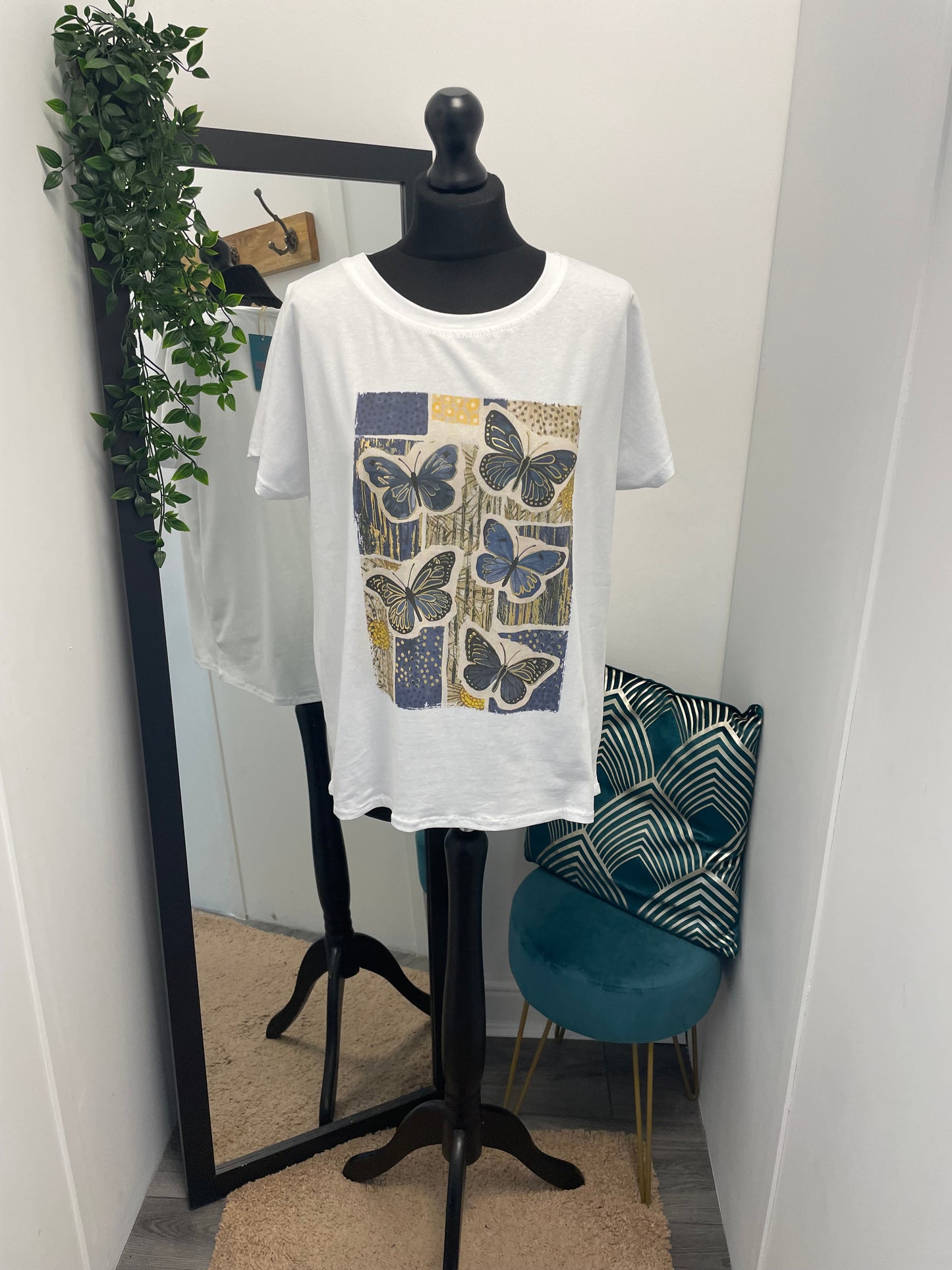 Butterfly Print T-Shirts