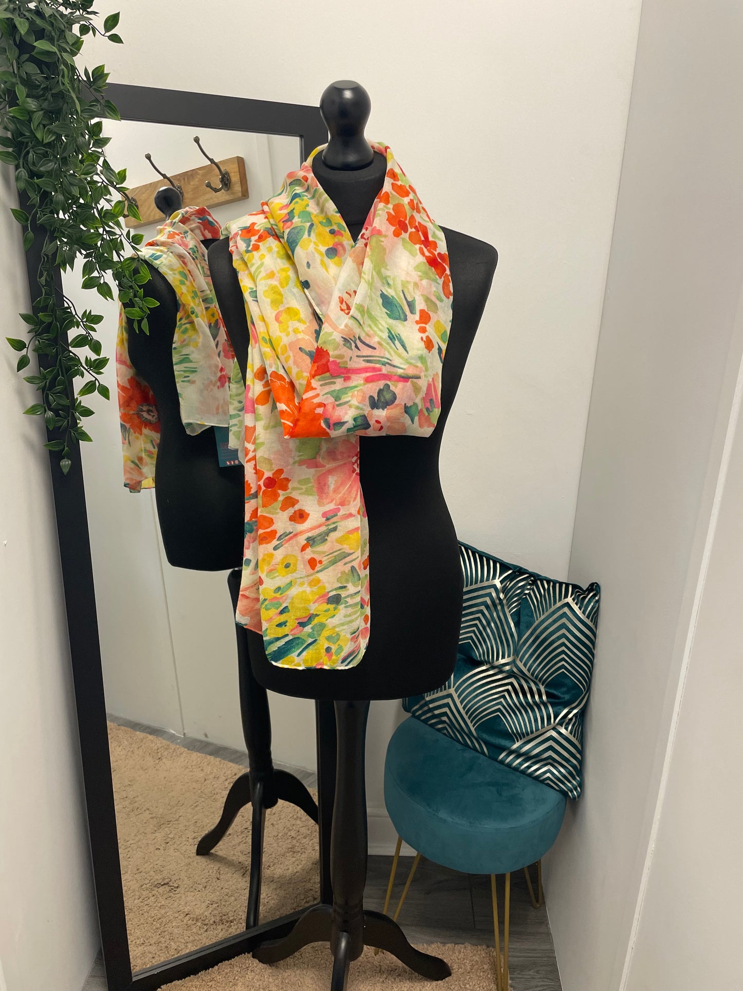 Bright Summer Print Scarf