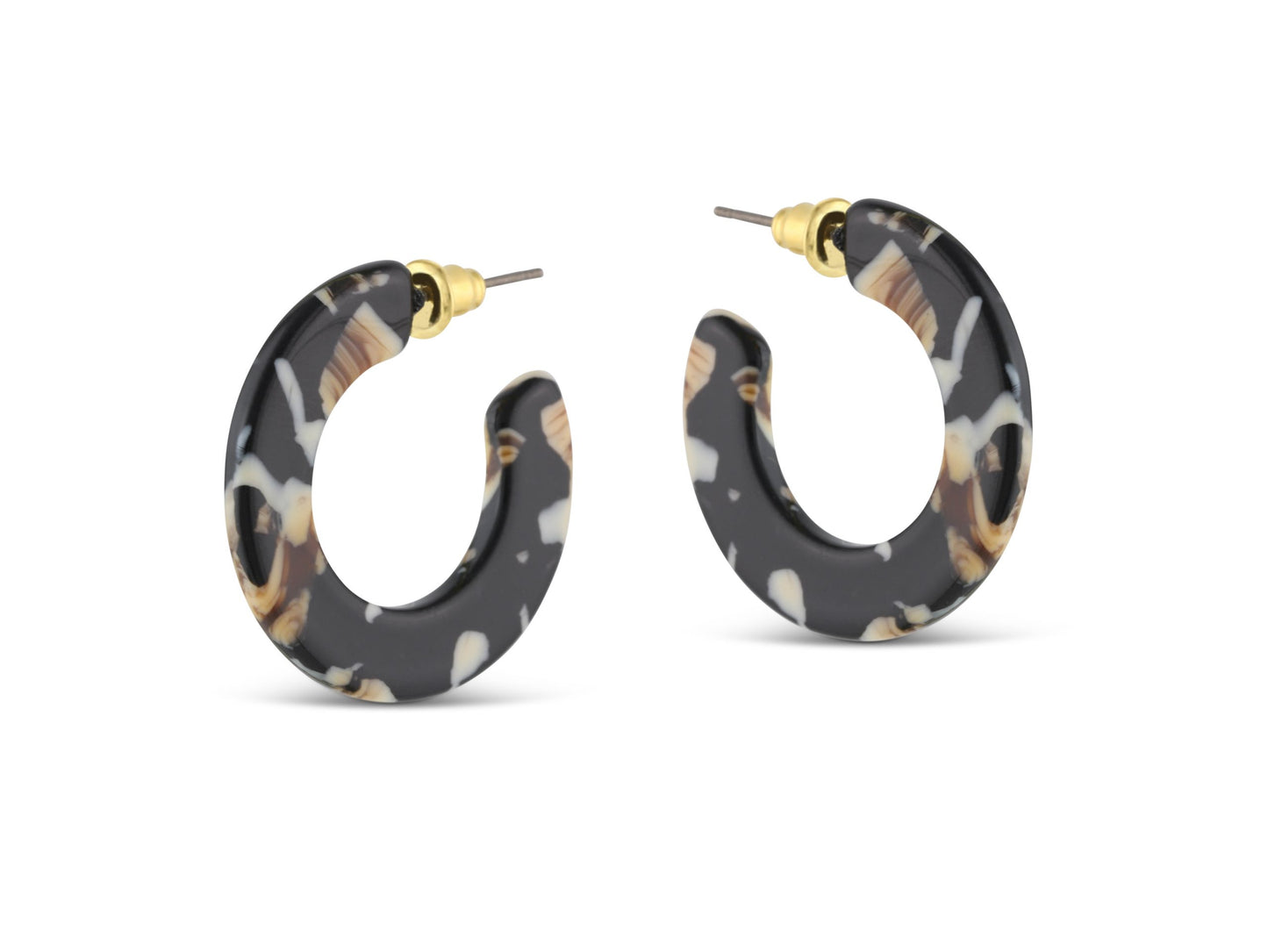 Big Metal London Jessica Hoop Earrings