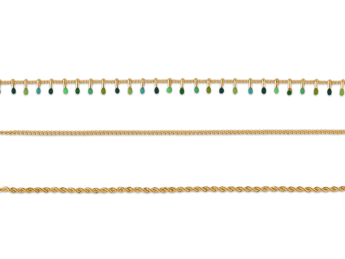 Big Metal London Sierra Bracelets Pack of 3