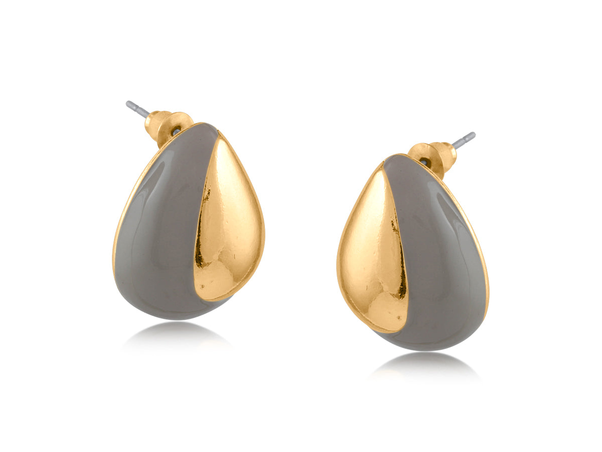 Big Metal London Darena Earrings