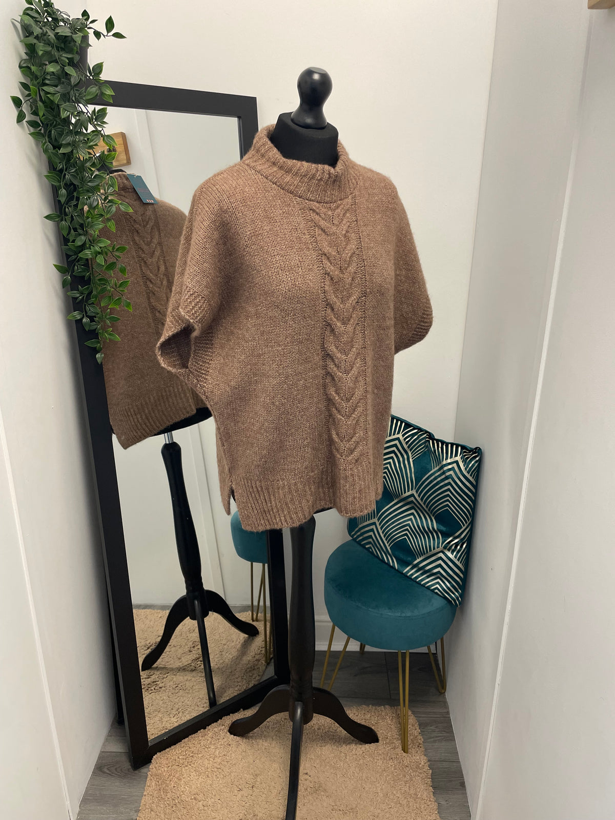 Cable Knit Tank Jumper