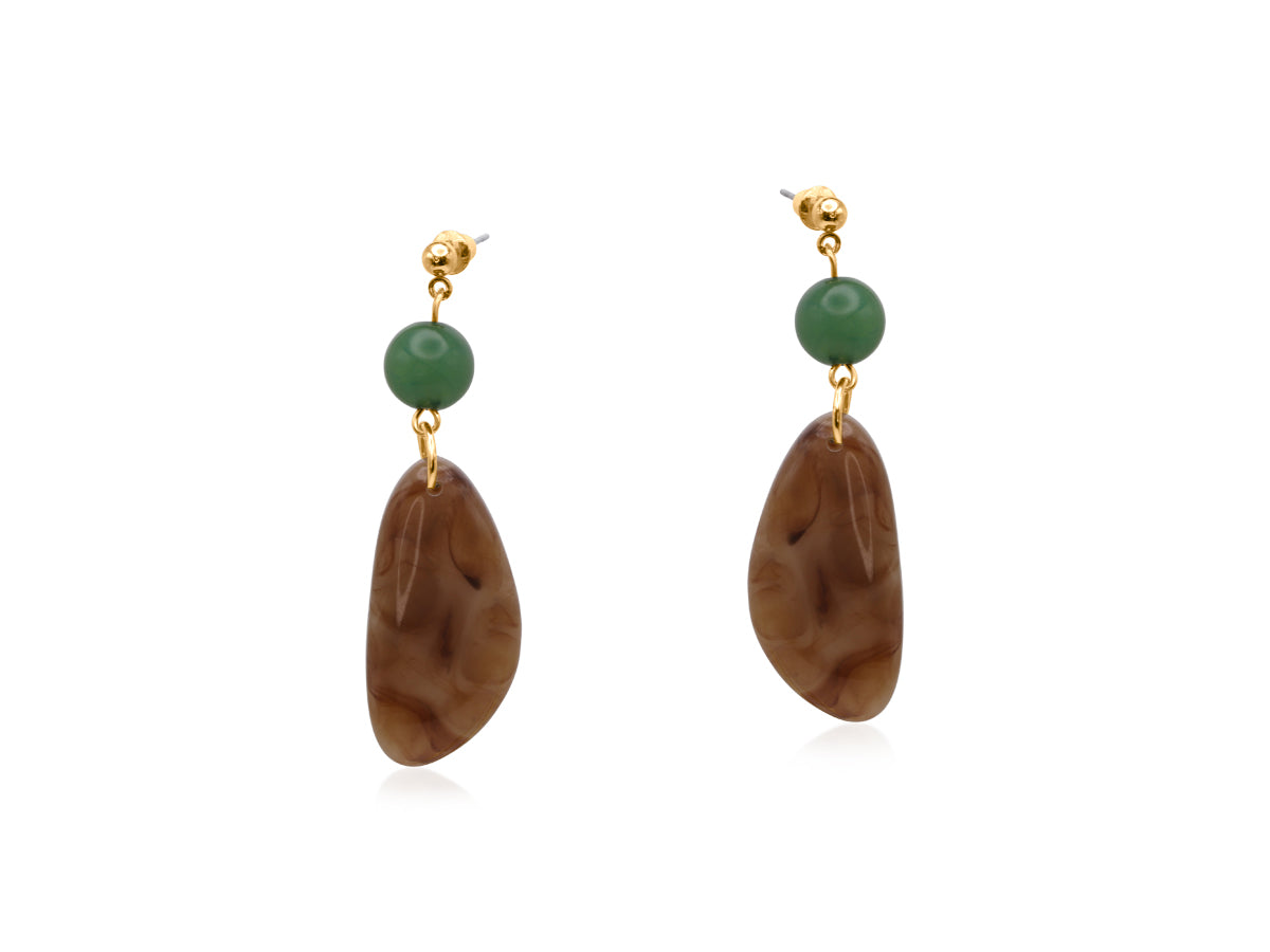 Big Metal London Catsuane Earrings