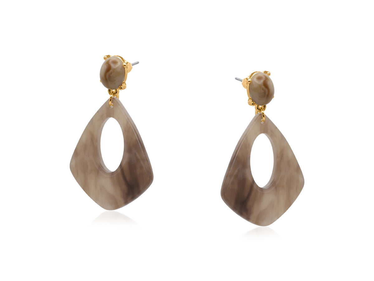 Big Metal London Min Geo Earrings