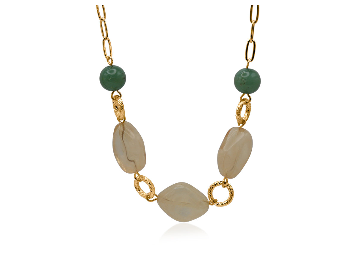 Big Metal London Fidelia Necklace