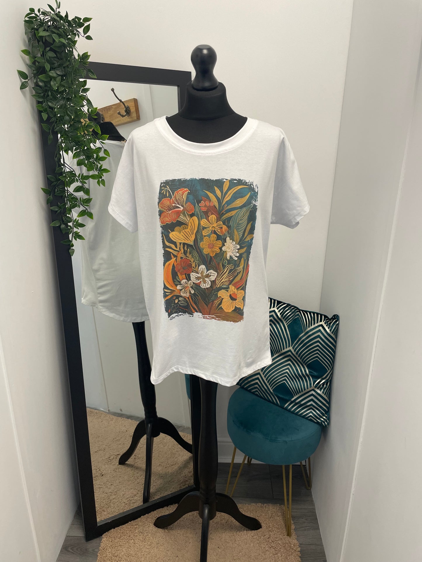 Floral Print T-Shirts