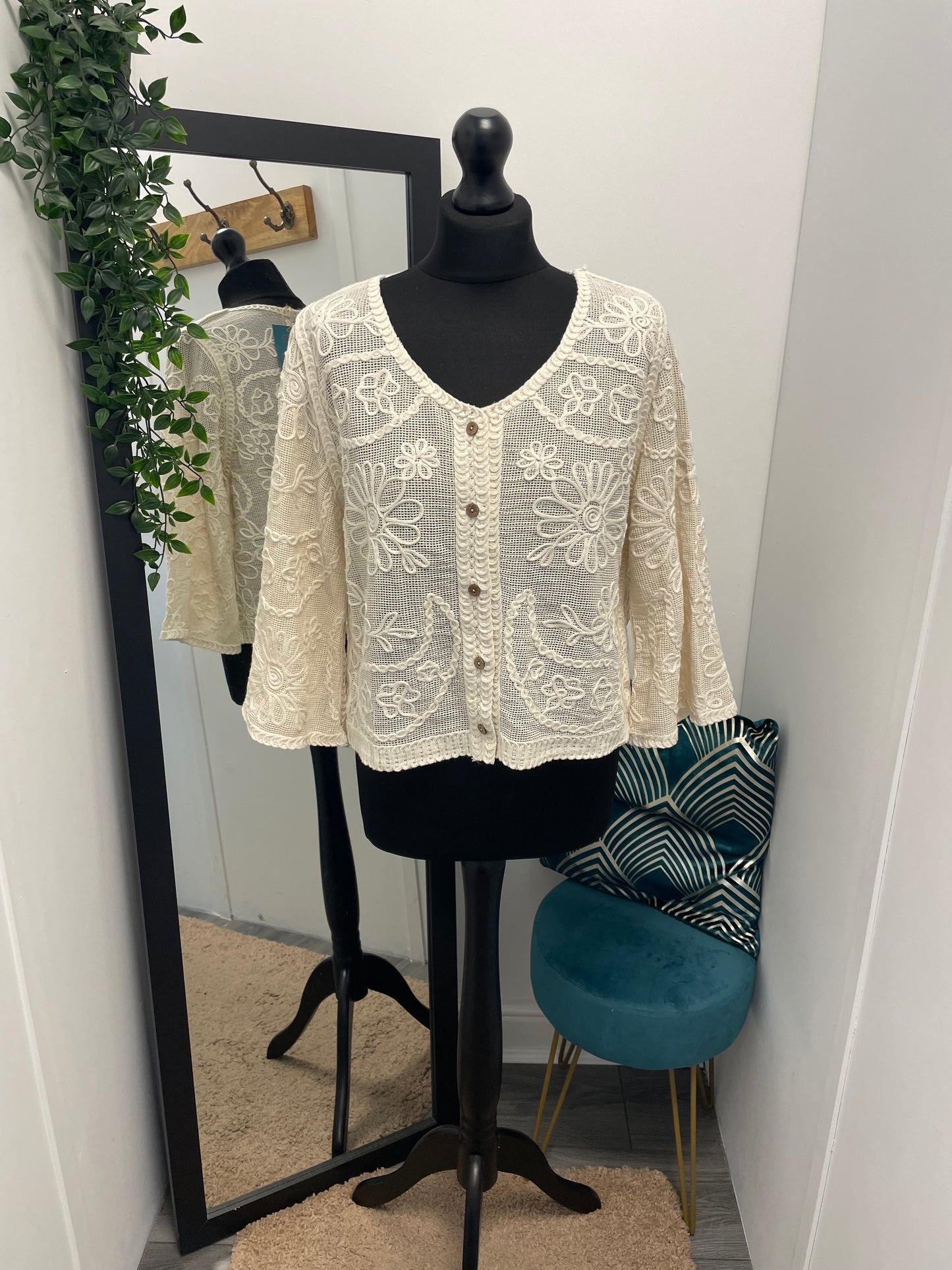 Embroidered Cardigans
