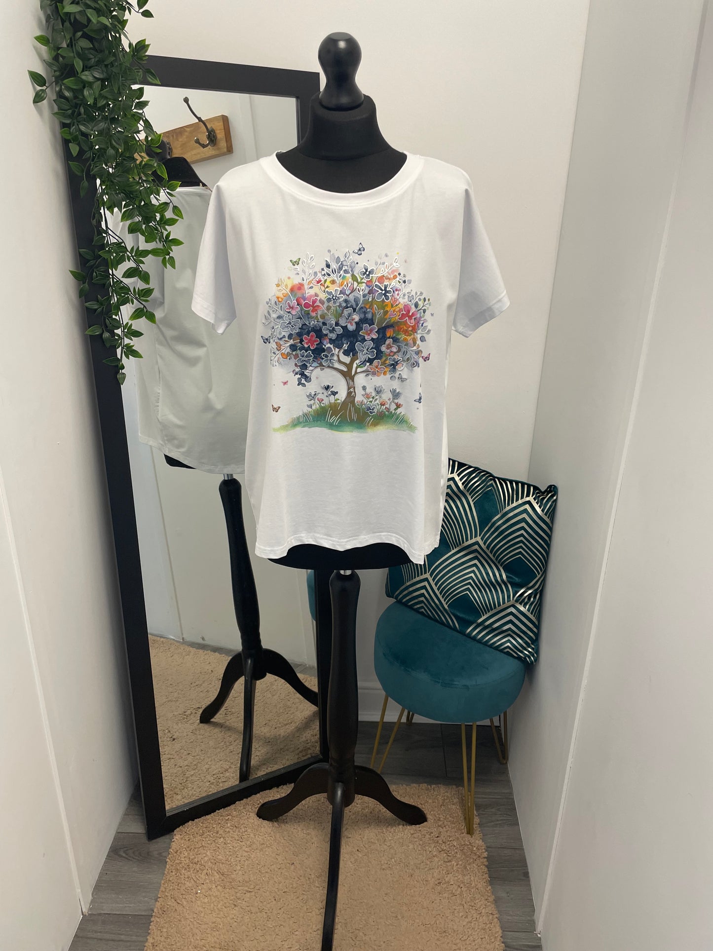 Tree Print T-Shirts