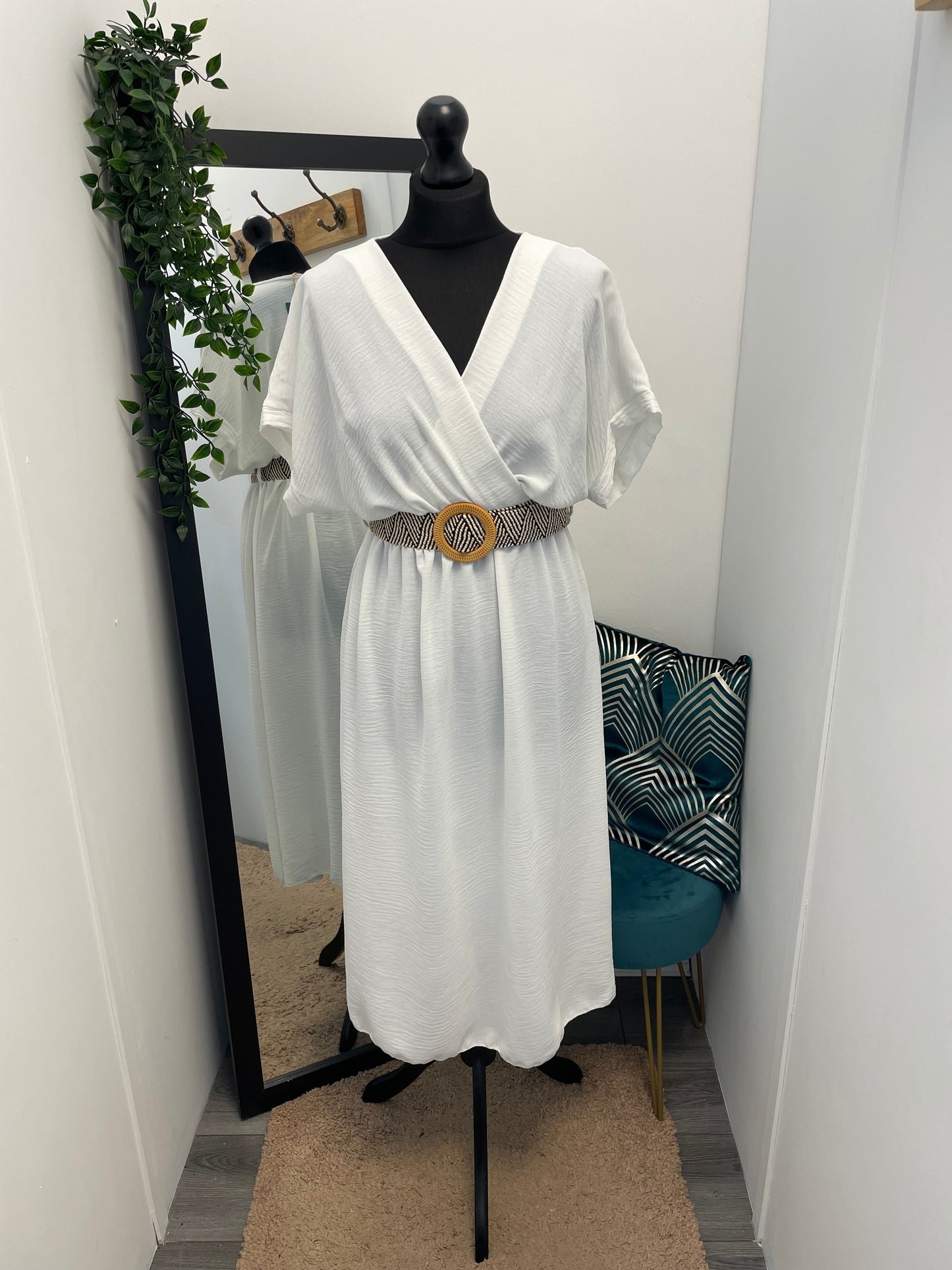 Cross-Over Midi Dresses