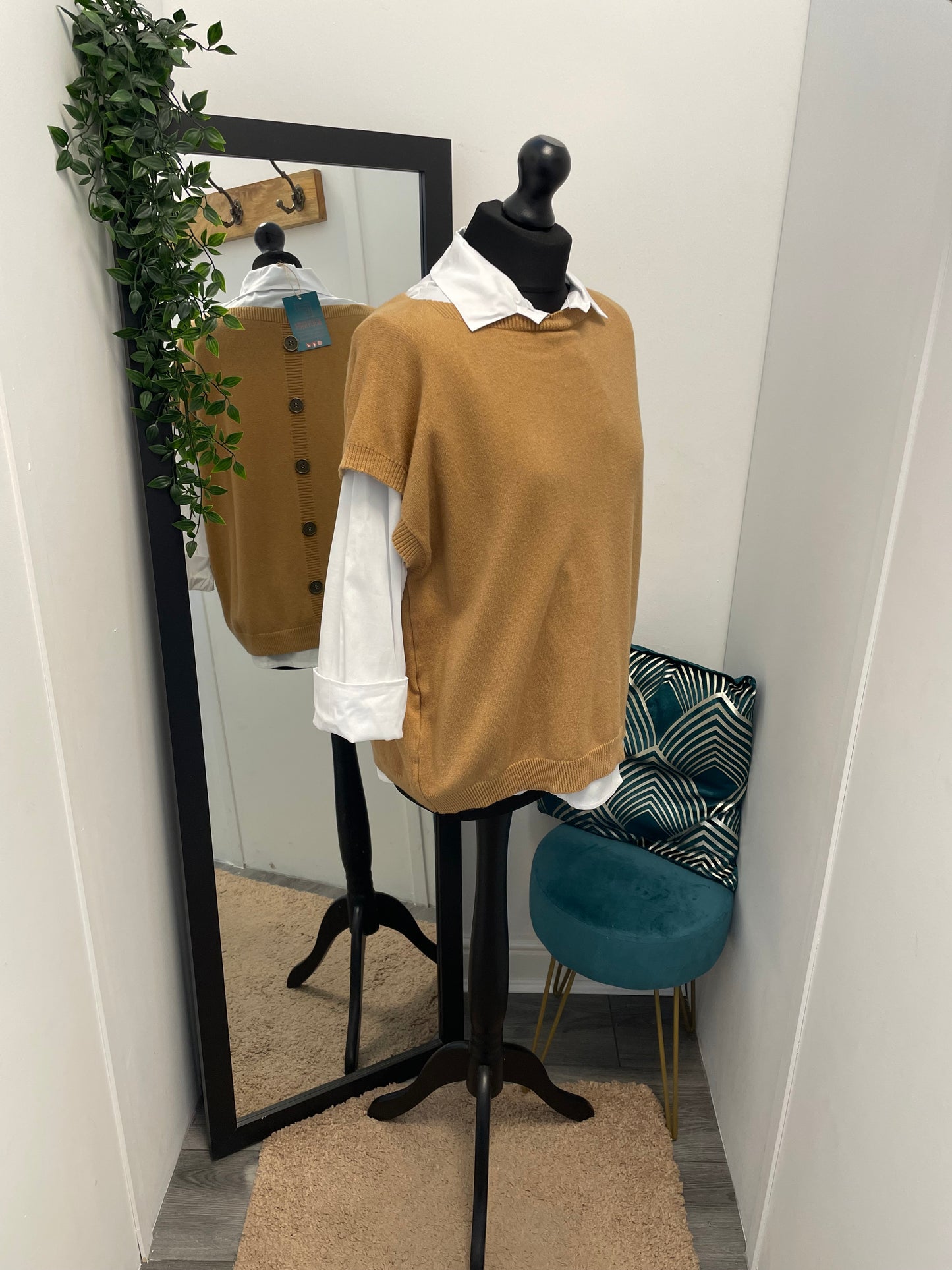 Two-Piece Knit Shirt