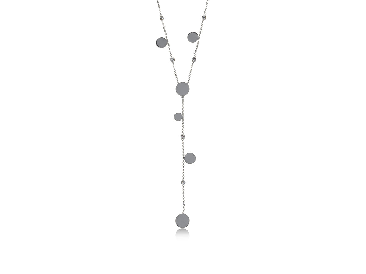 Big Metal London Paula Stainless Steel Necklace