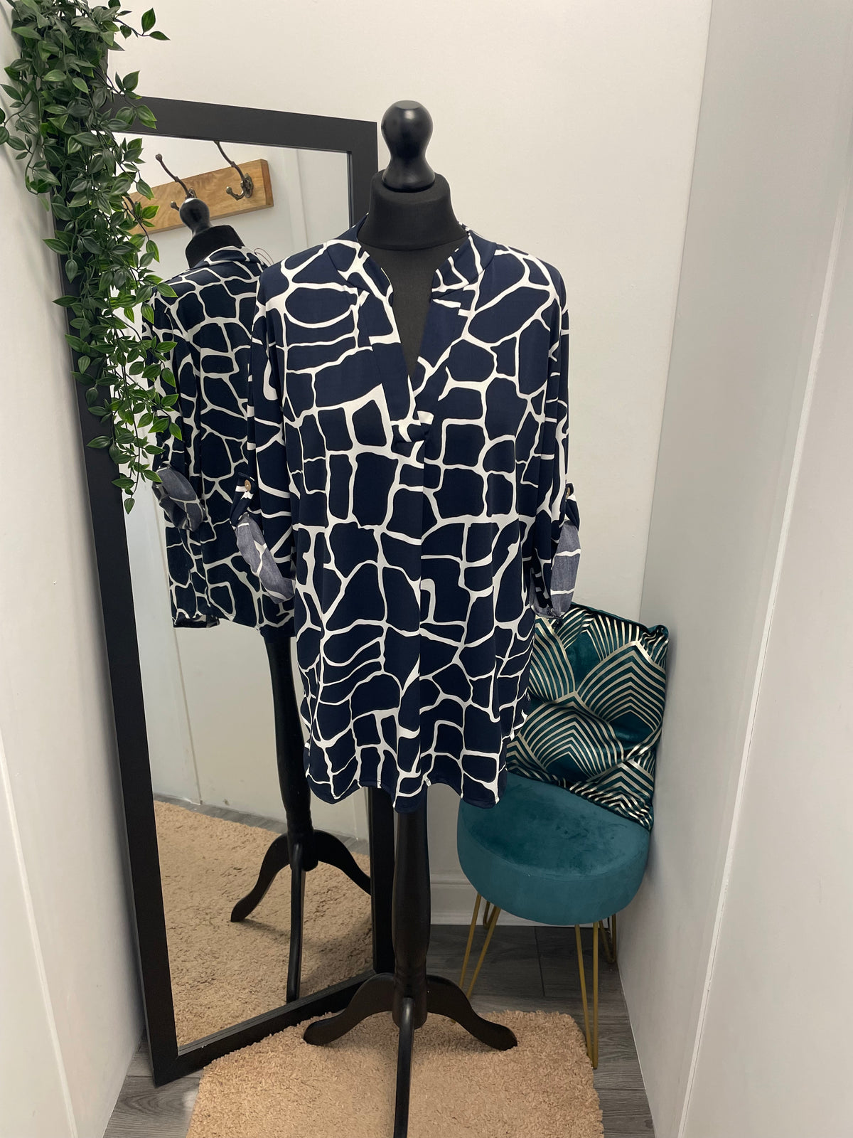 Printed V-Neck Shirts