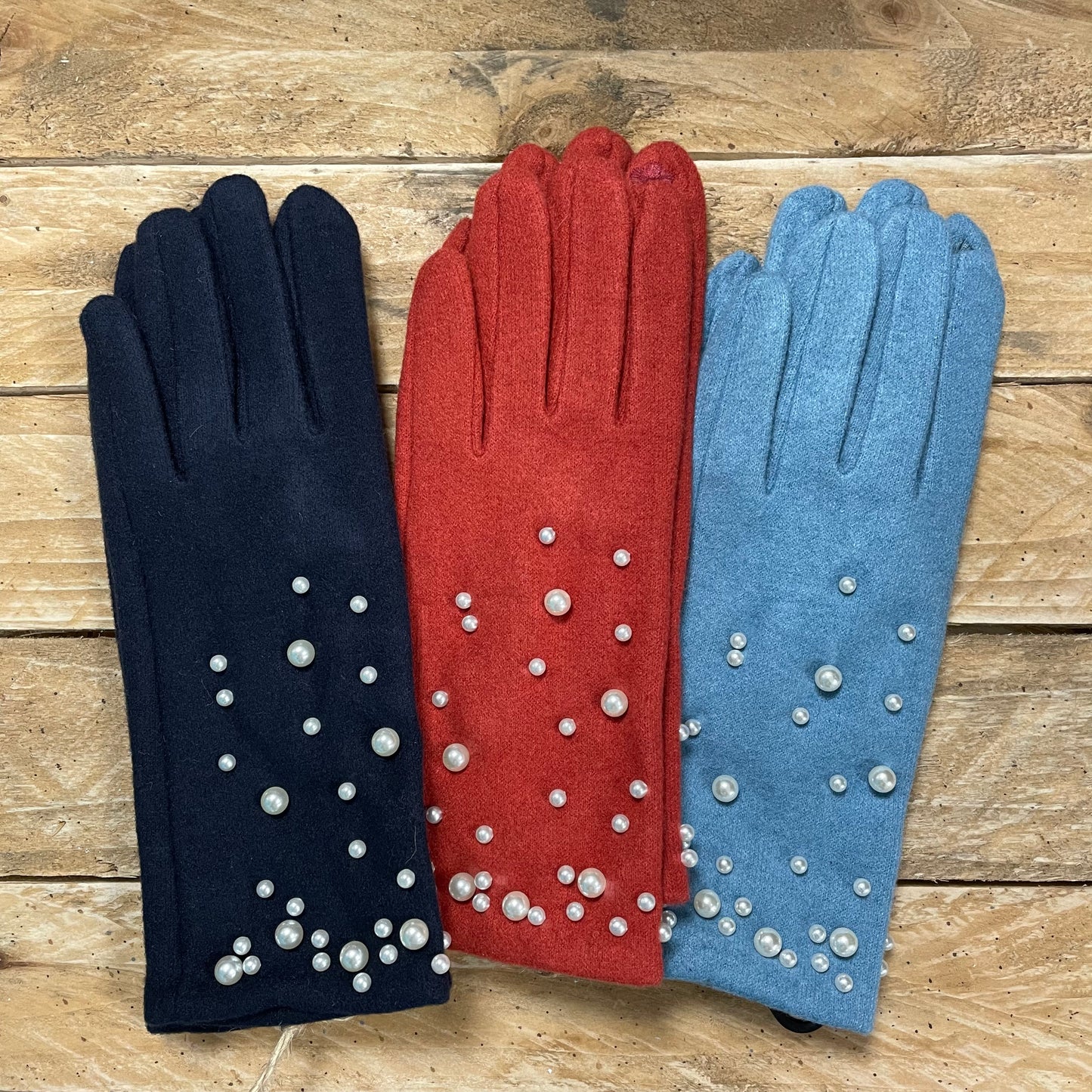Pearl Cashmere Gloves