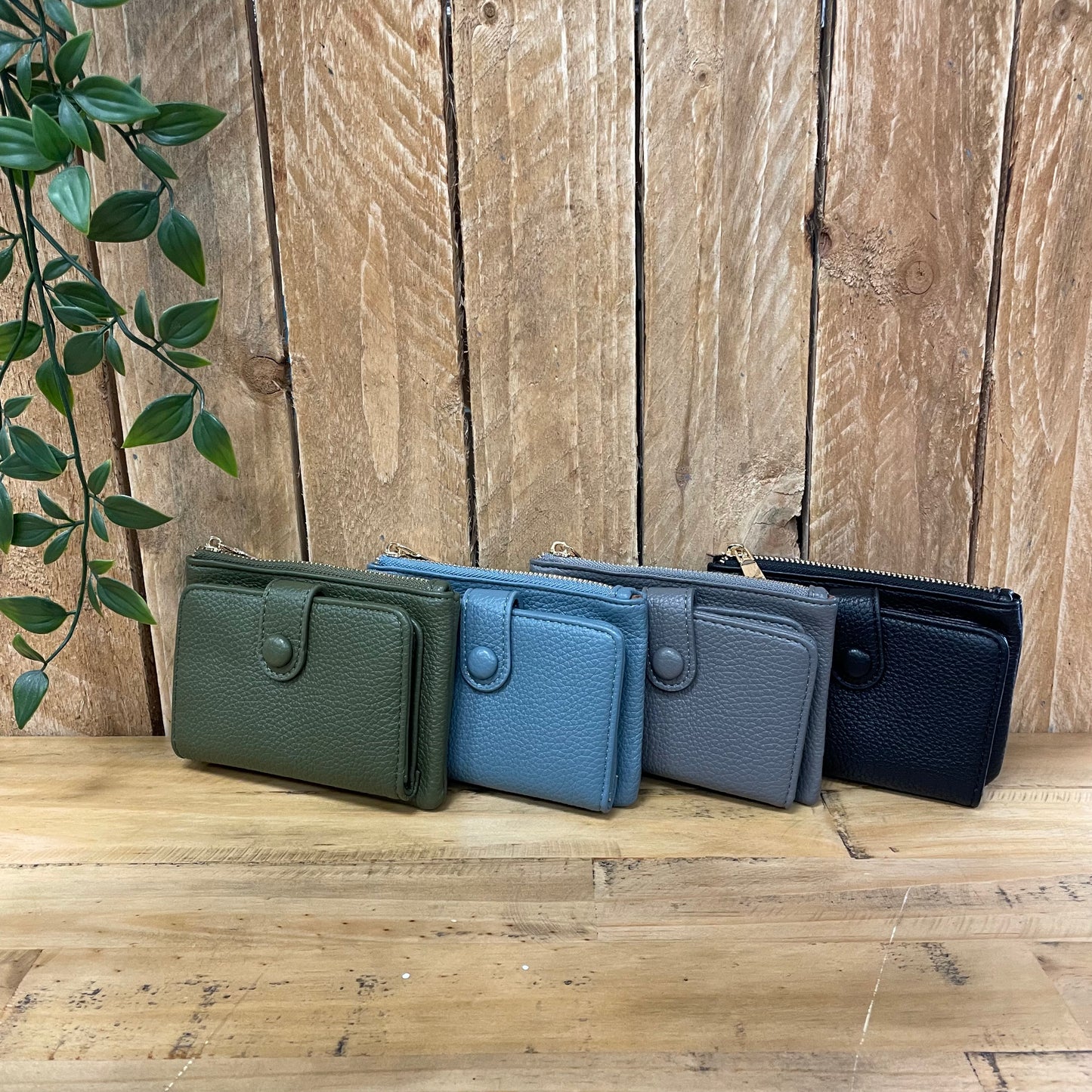 Button Press Stud Purses
