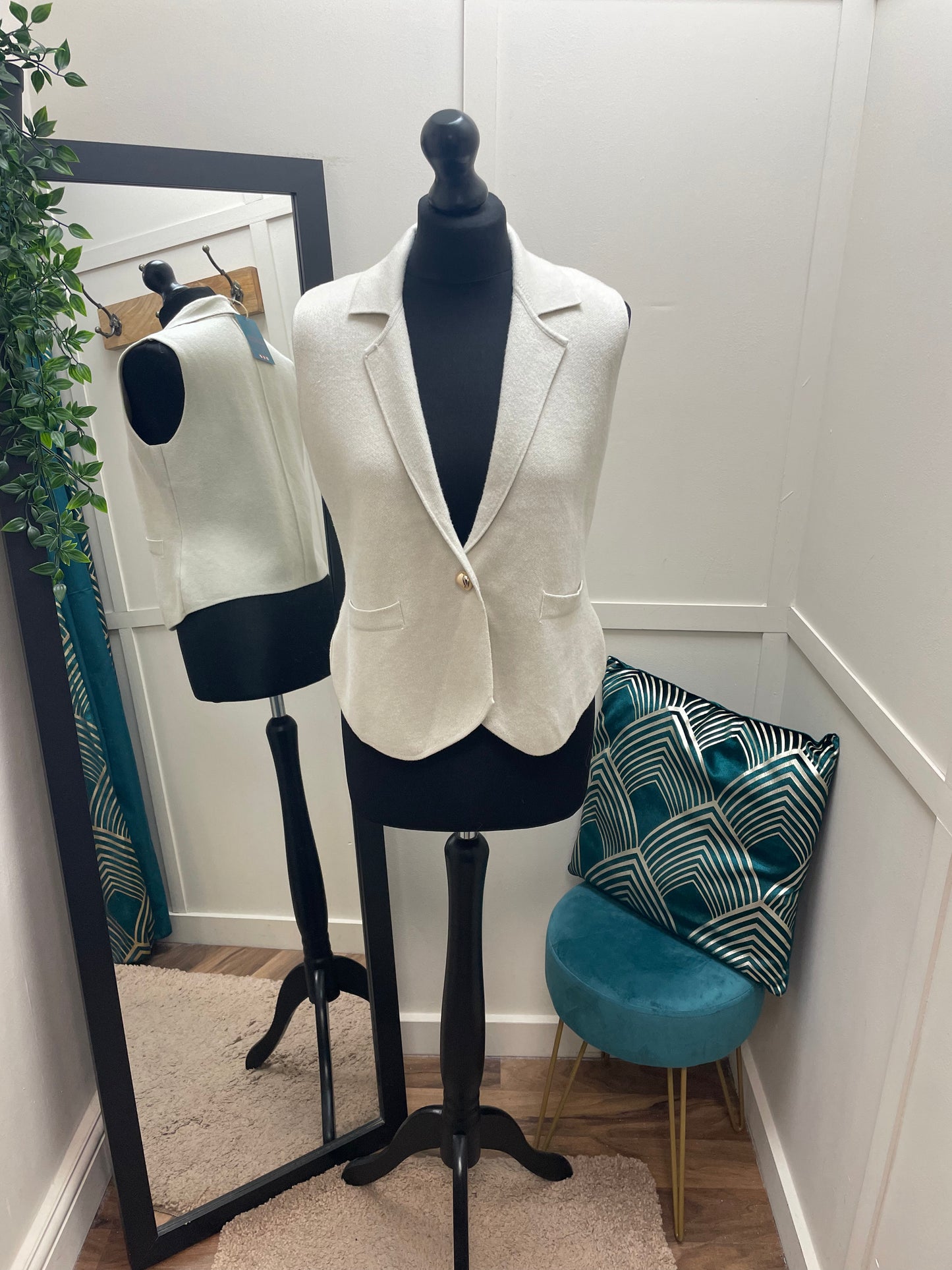 Pebble Button Waistcoats