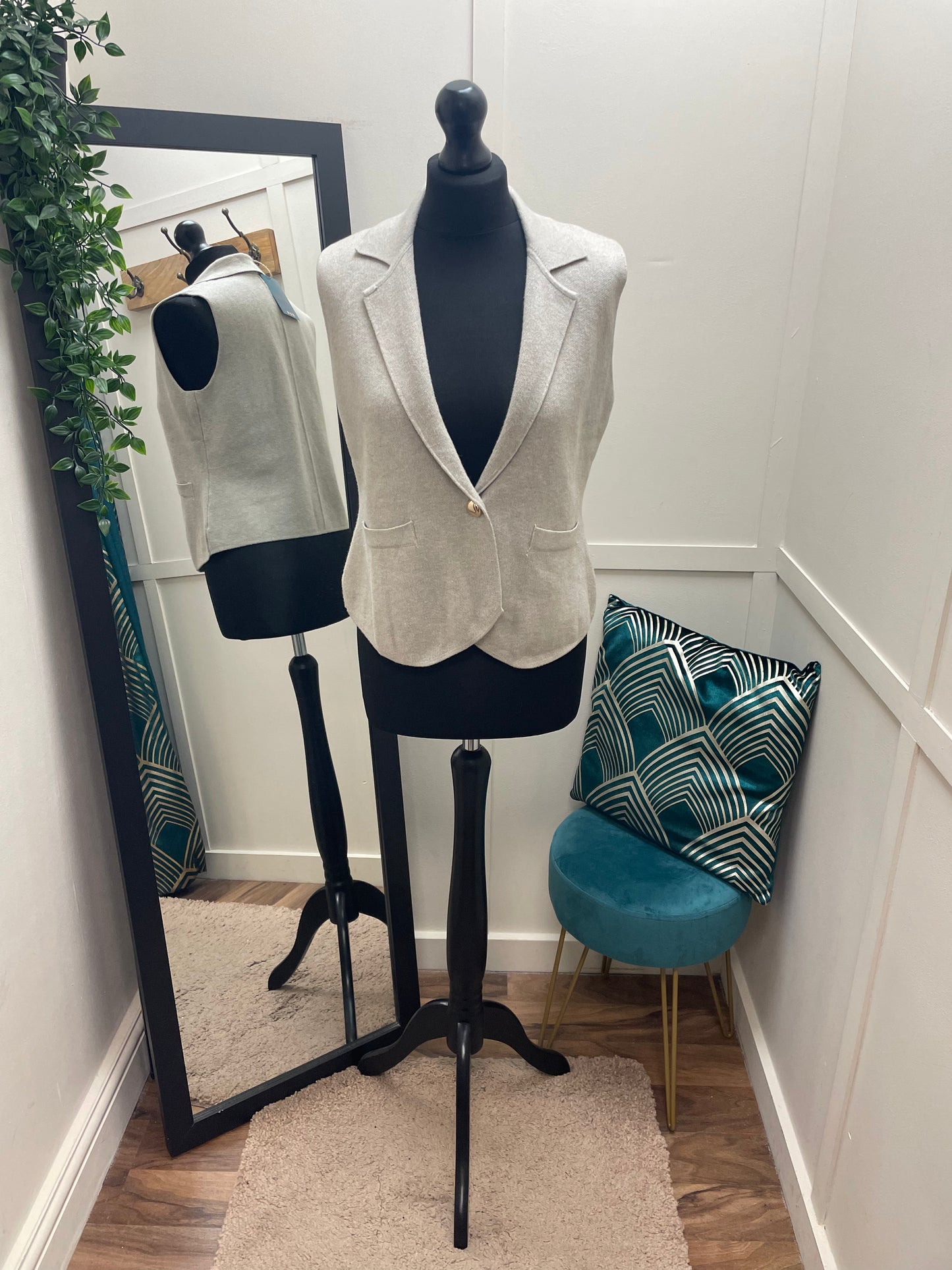 Pebble Button Waistcoats