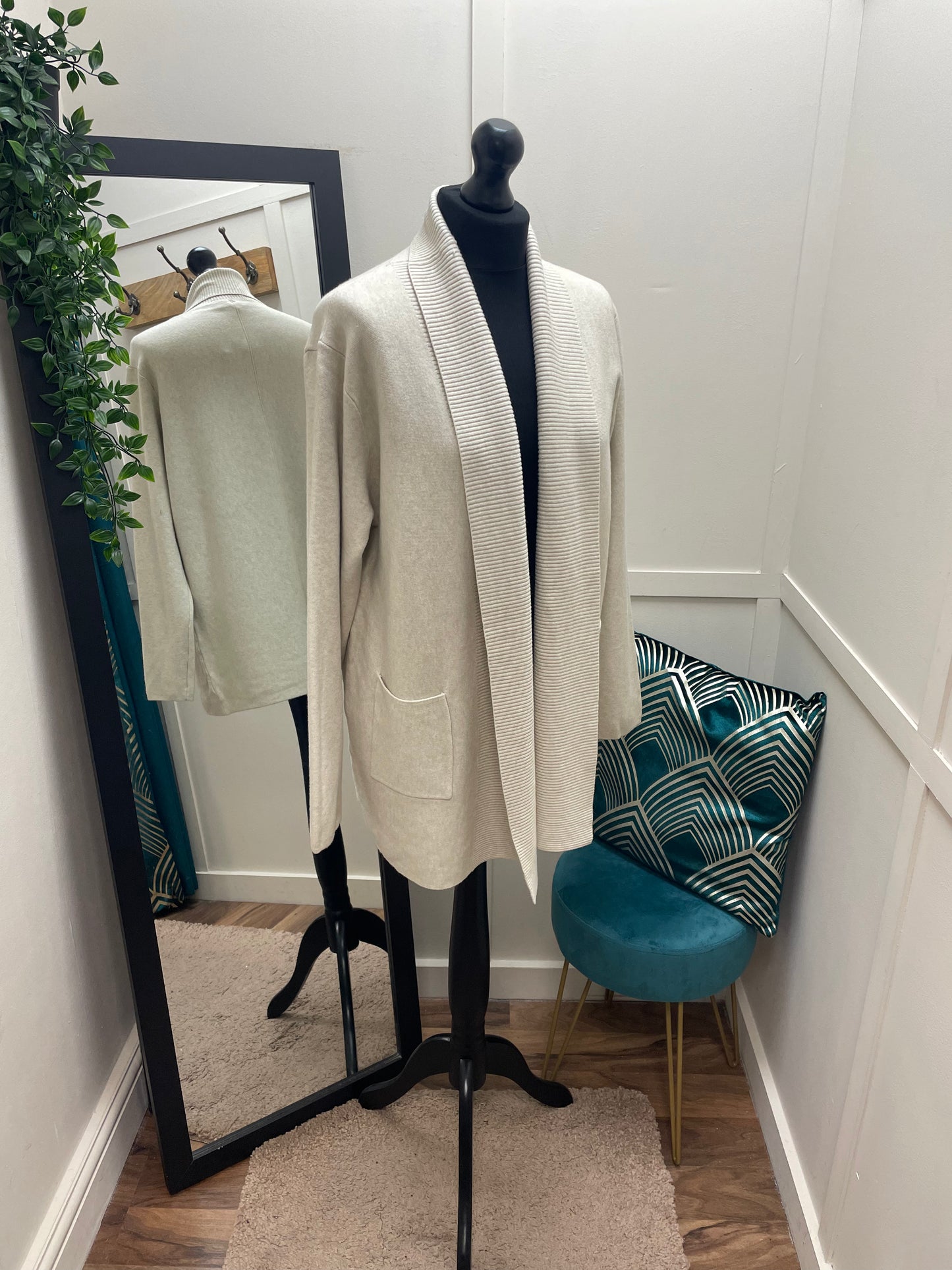 Ribbed Front Cardigans