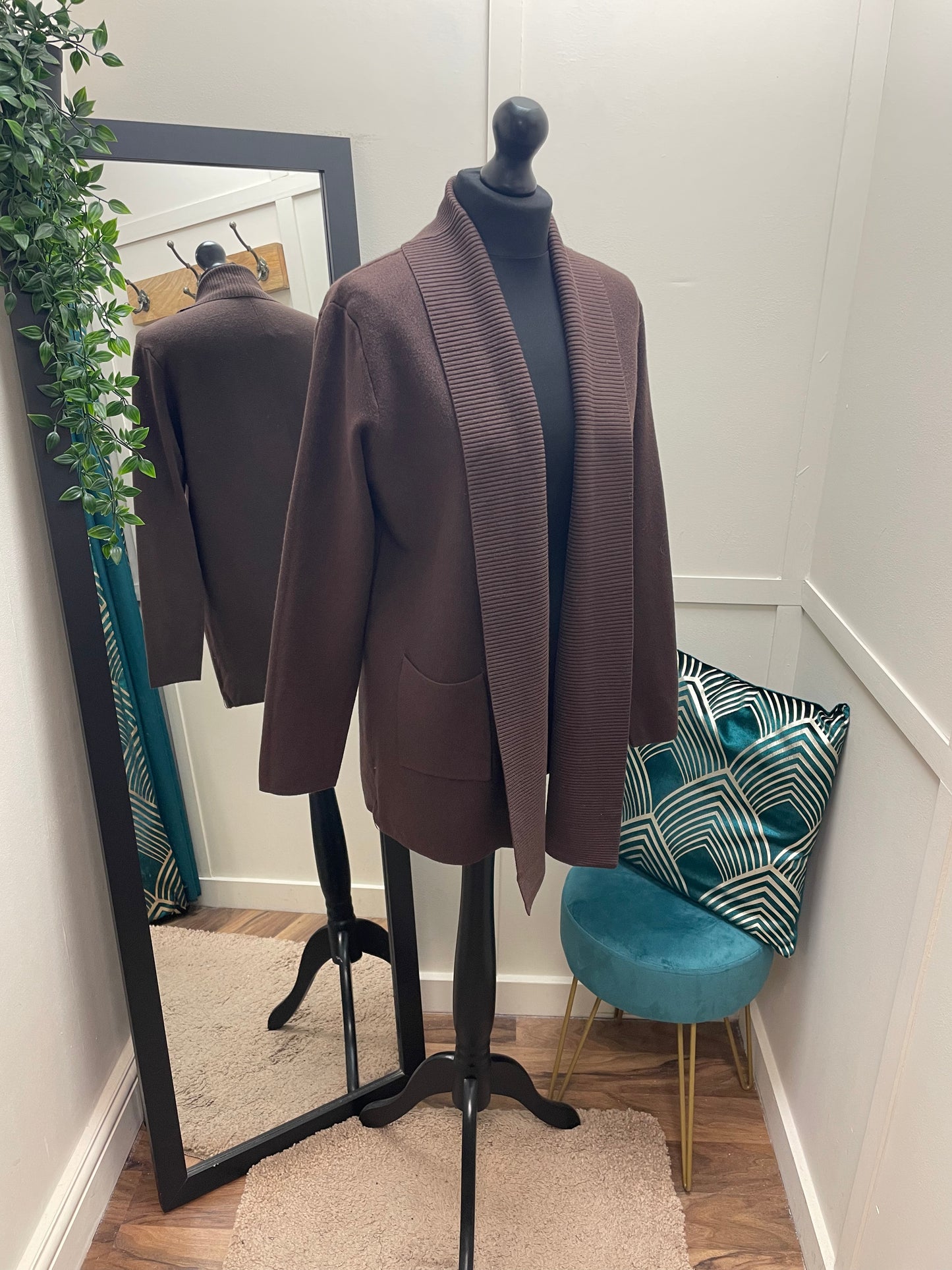 Ribbed Front Cardigans