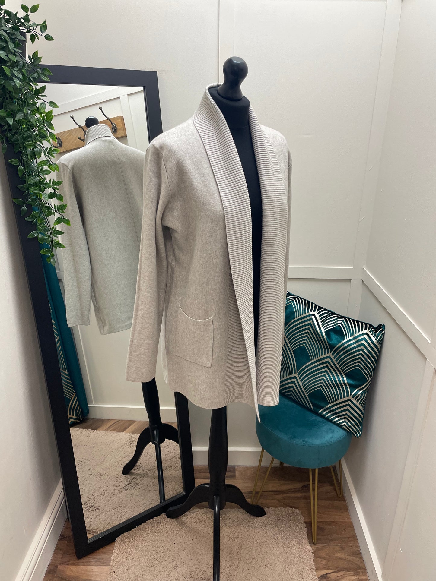 Ribbed Front Cardigans