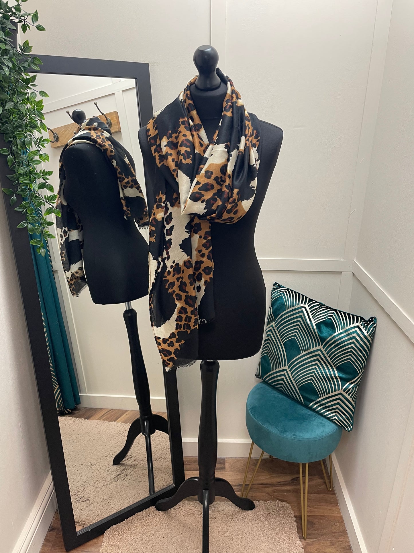 Leopard Print Scarves
