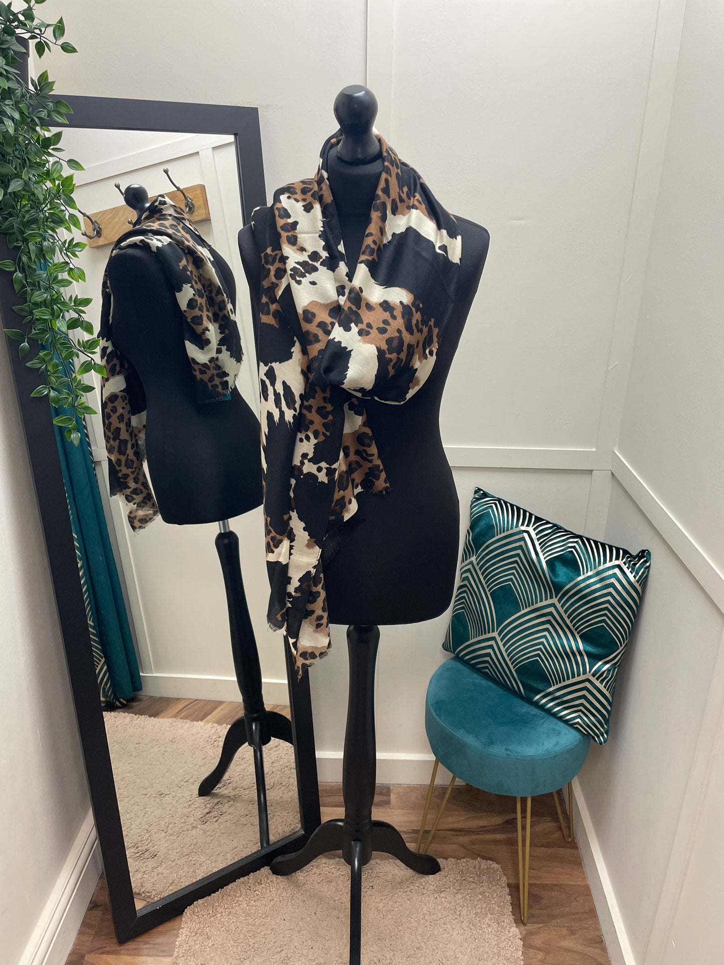 Leopard Print Scarves