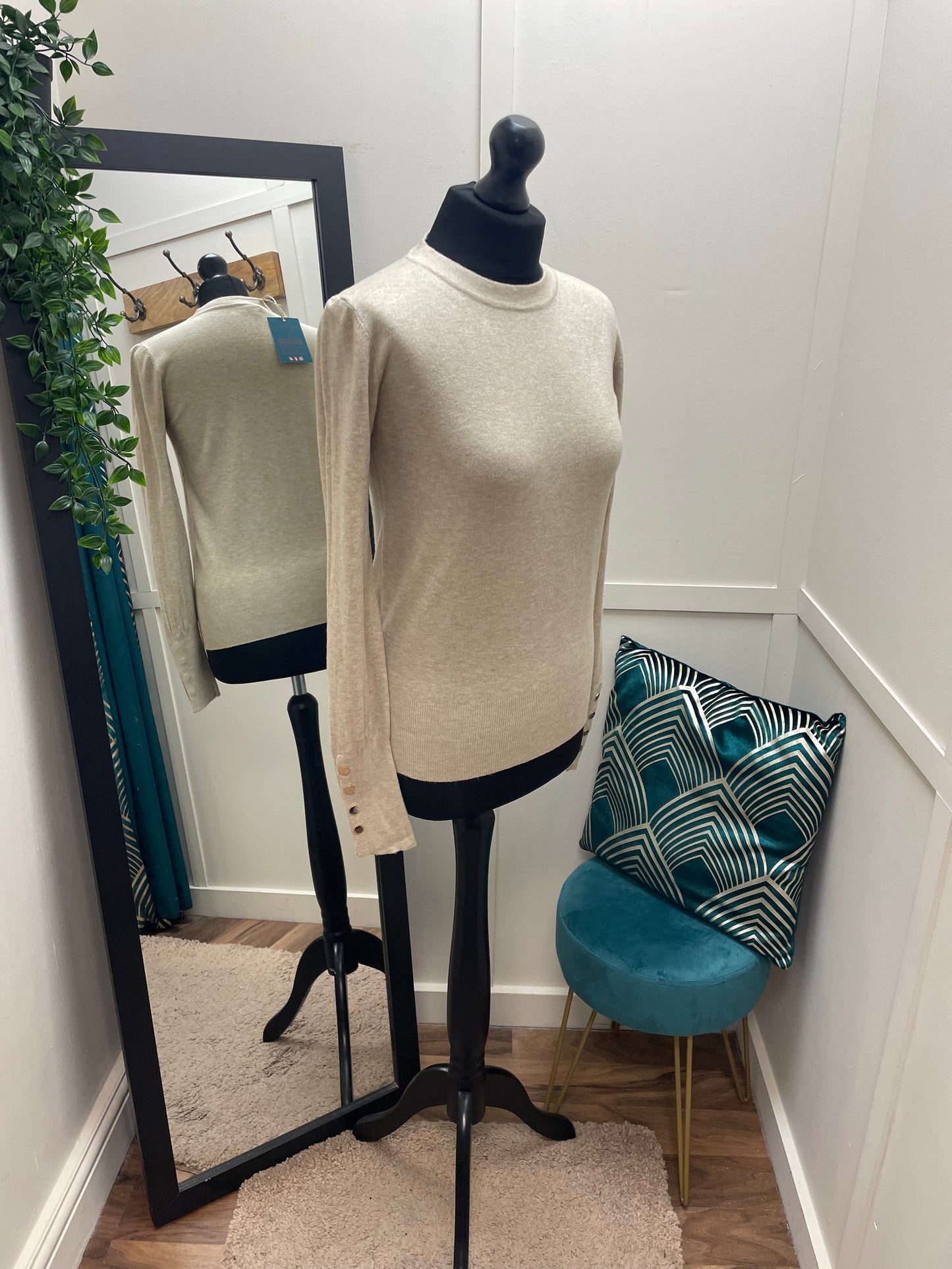 Button Detail Jumpers