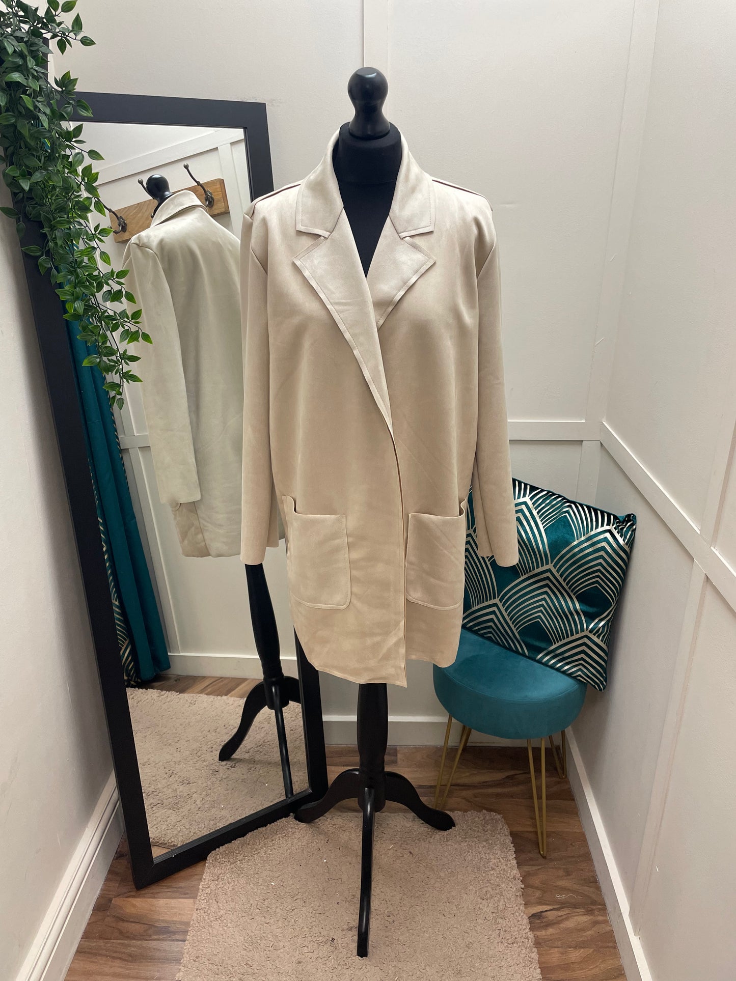Midi Suede Coats