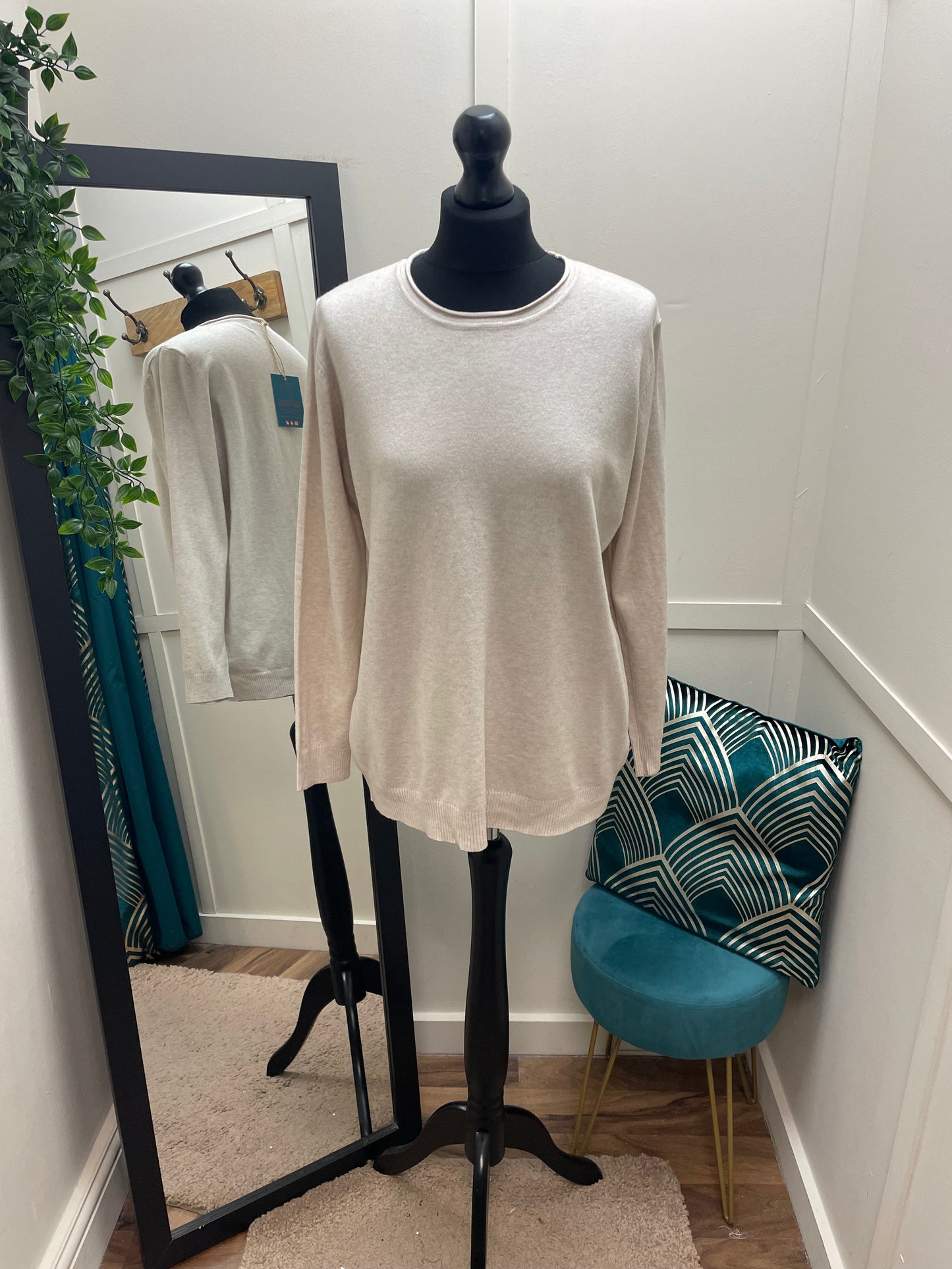 Plain Knit Tops