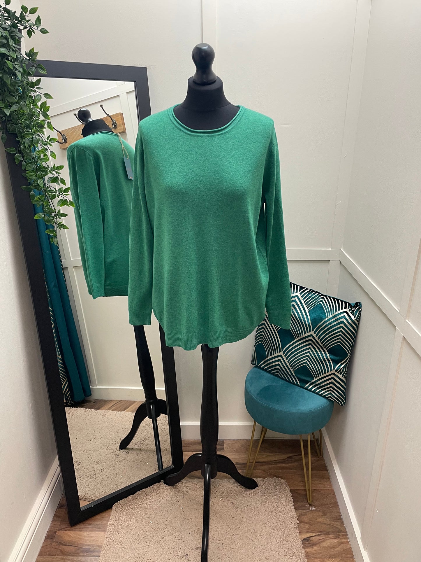 Plain Knit Tops