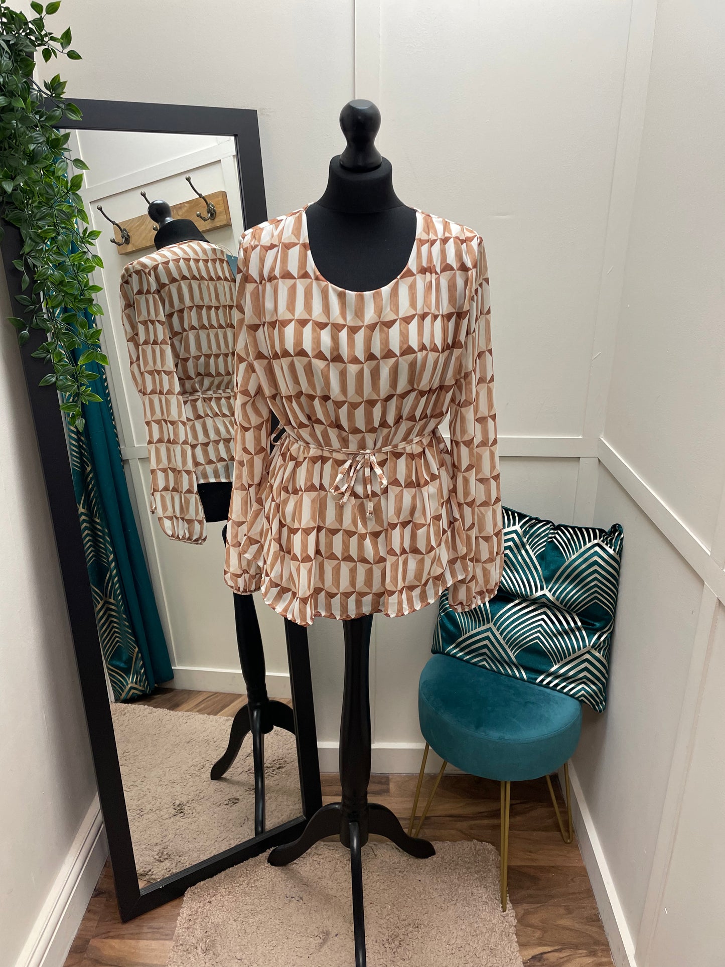 Printed Tied Blouses