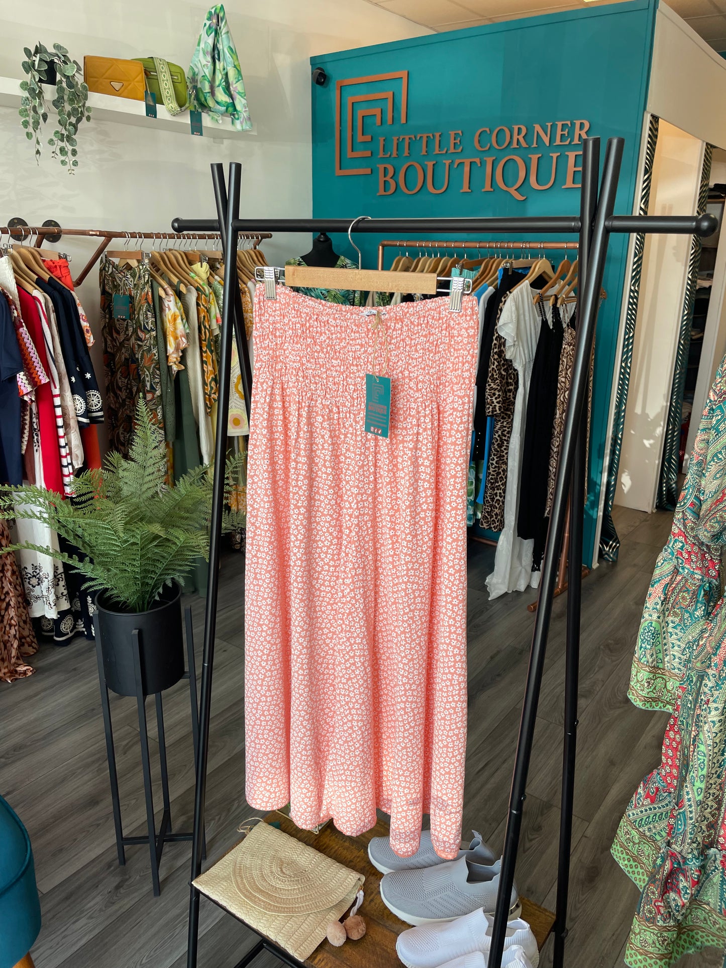Floral Wide Leg Culottes