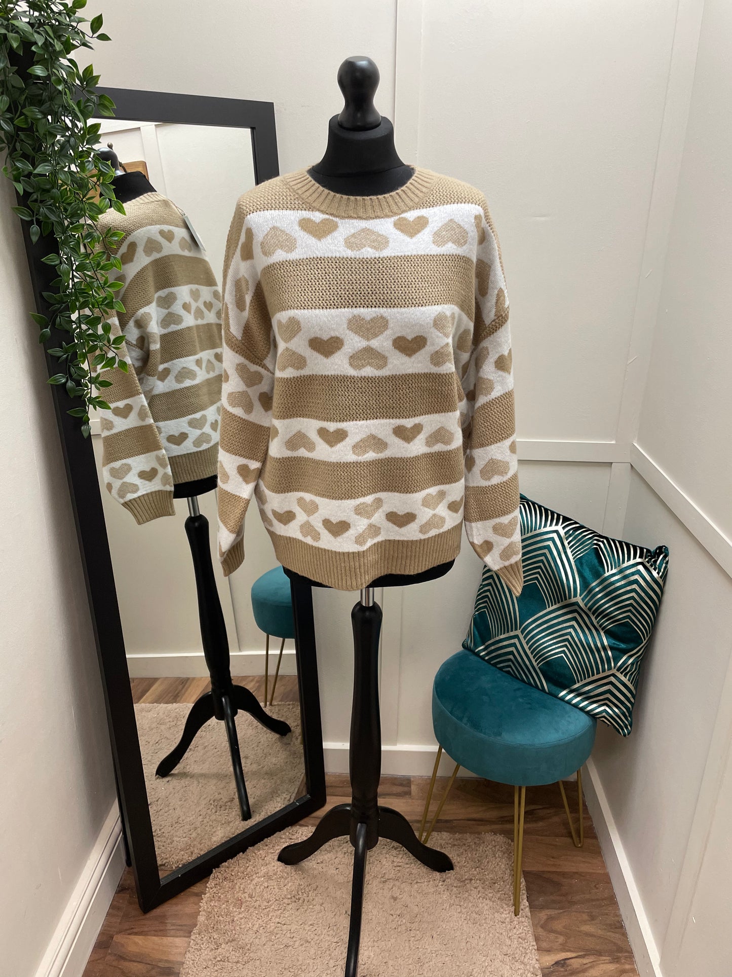 Heart Print Jumpers