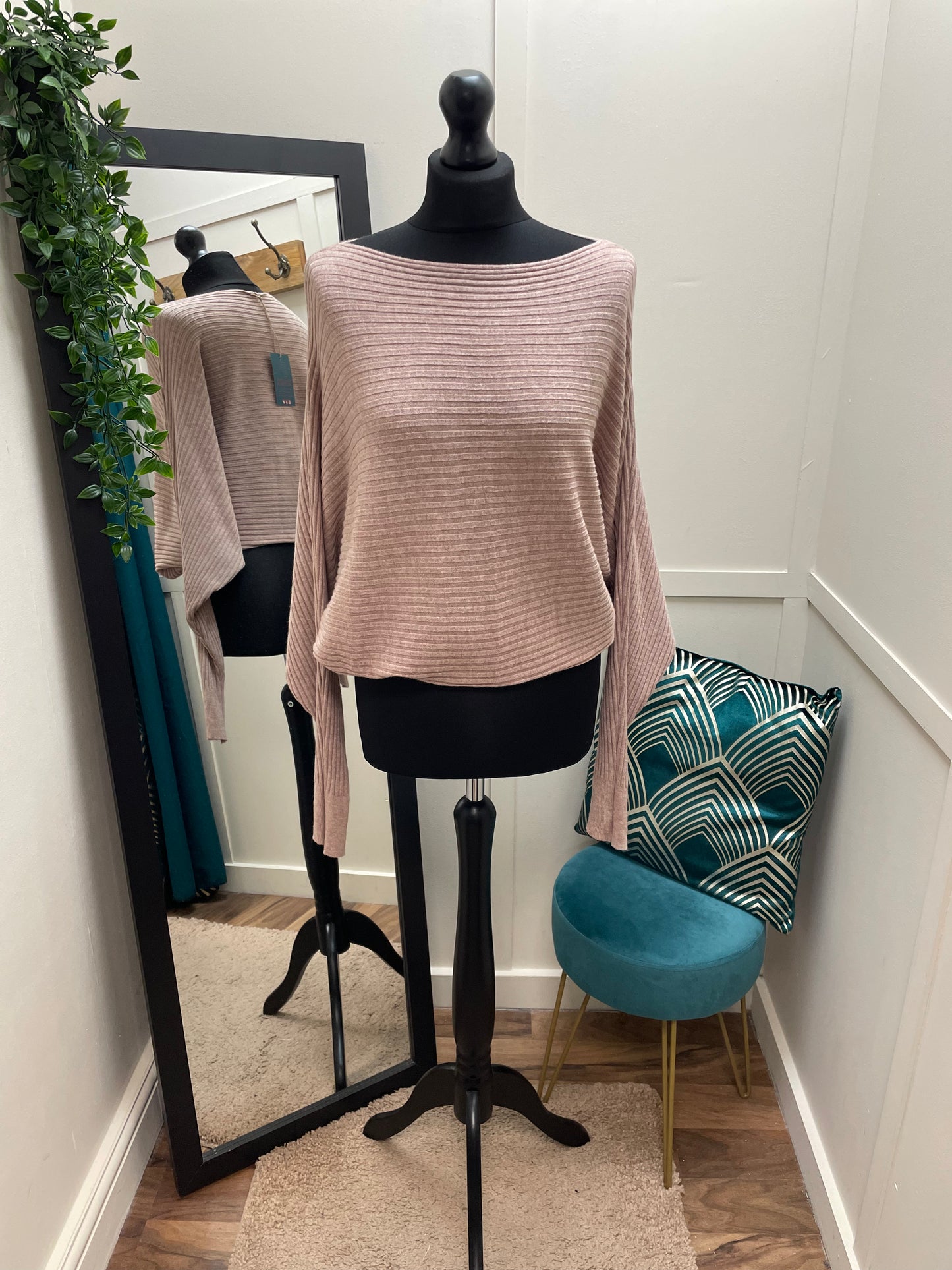 Ribbed Batwing Jumpers