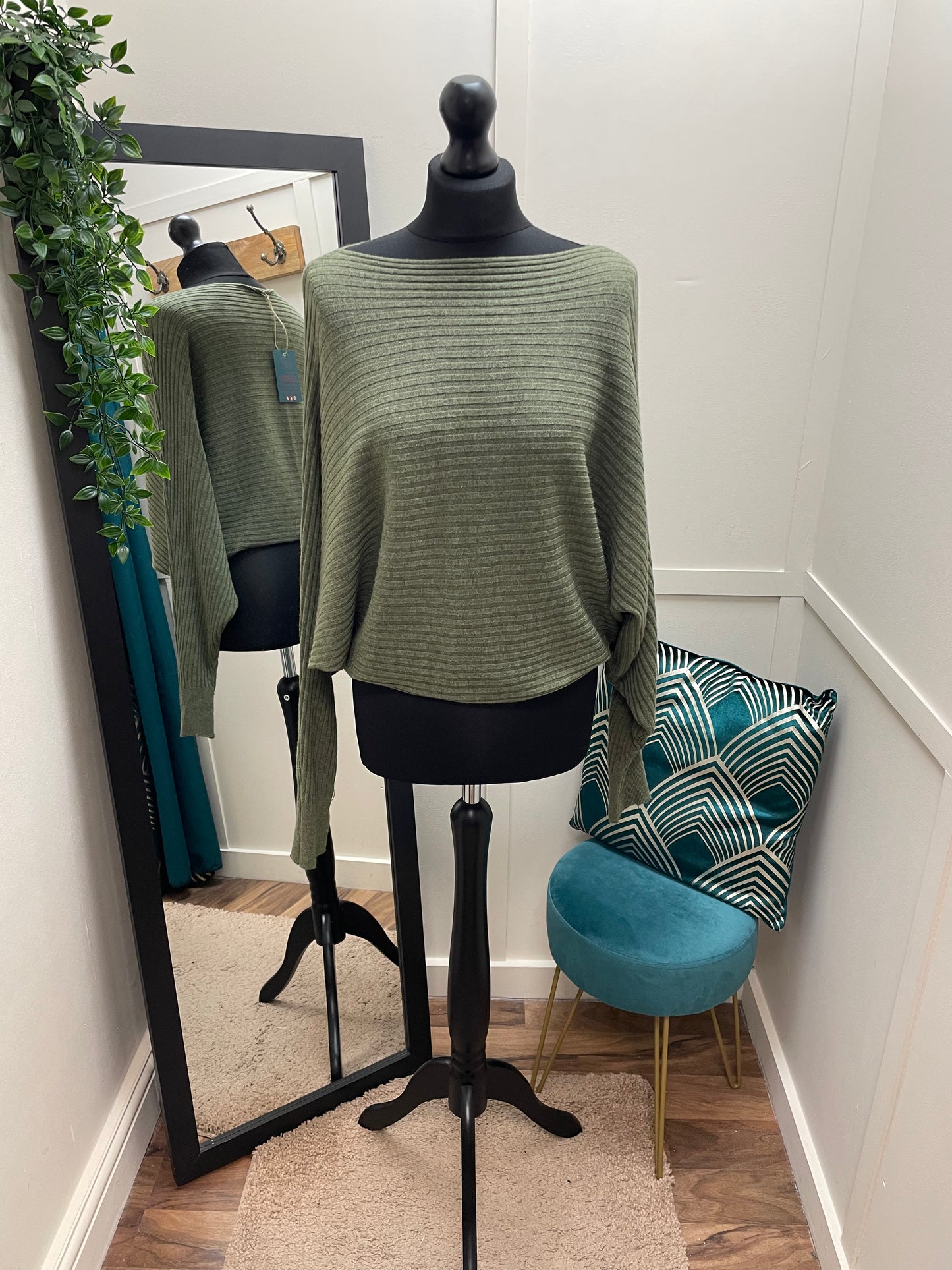 Ribbed Batwing Jumpers