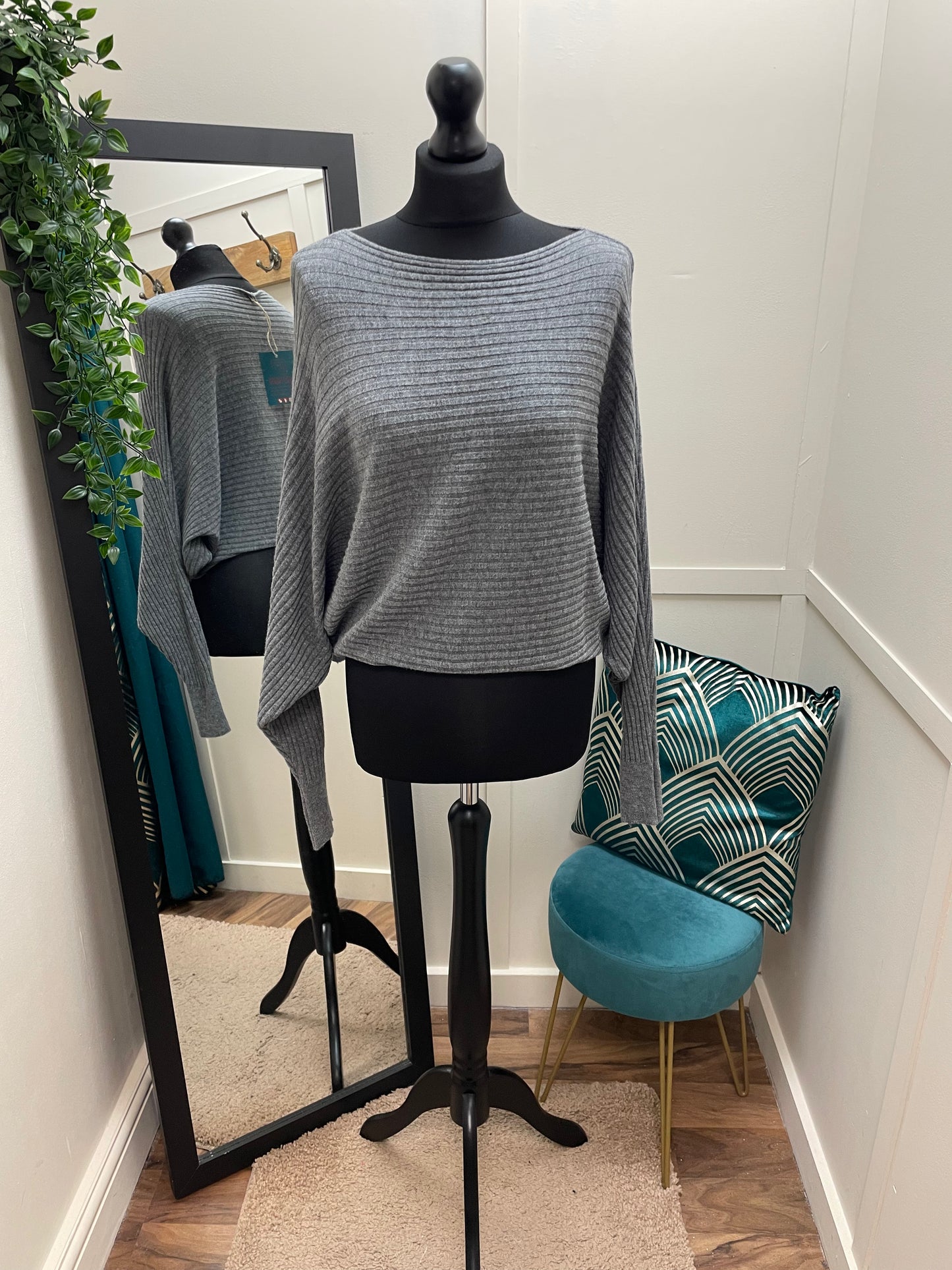 Ribbed Batwing Jumpers