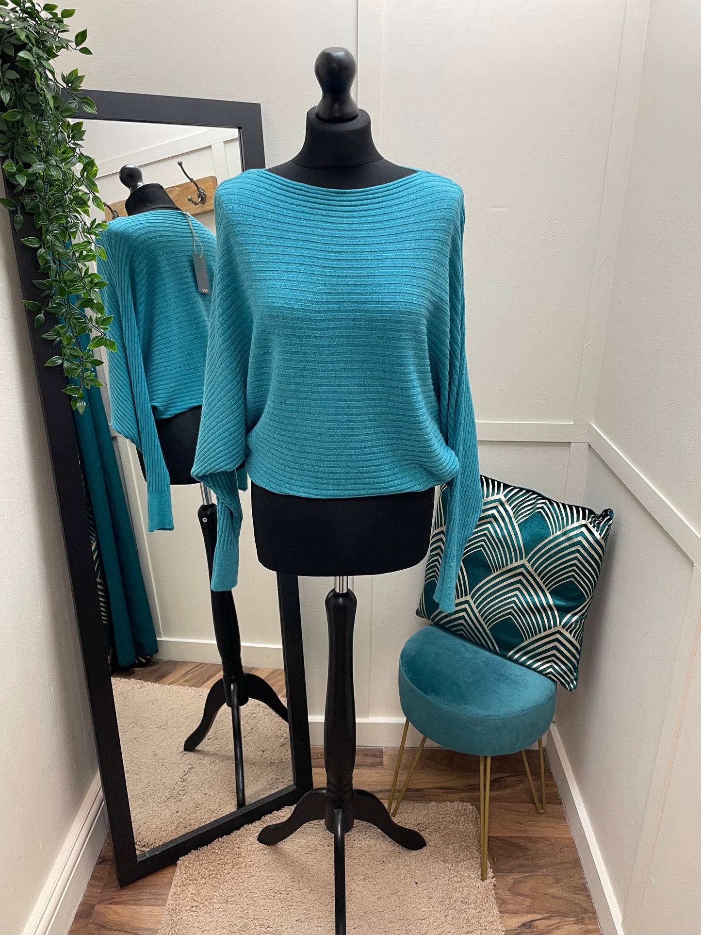 Ribbed Batwing Jumpers