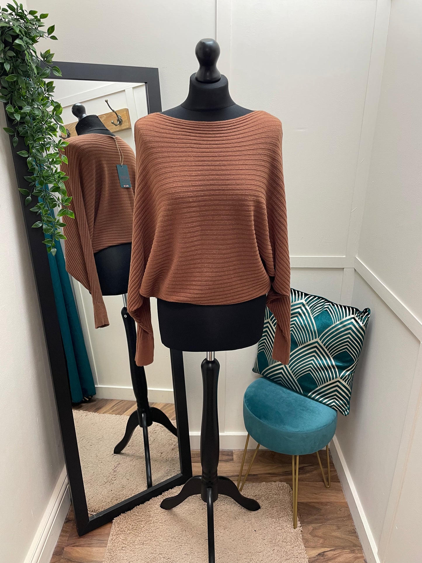 Ribbed Batwing Jumpers