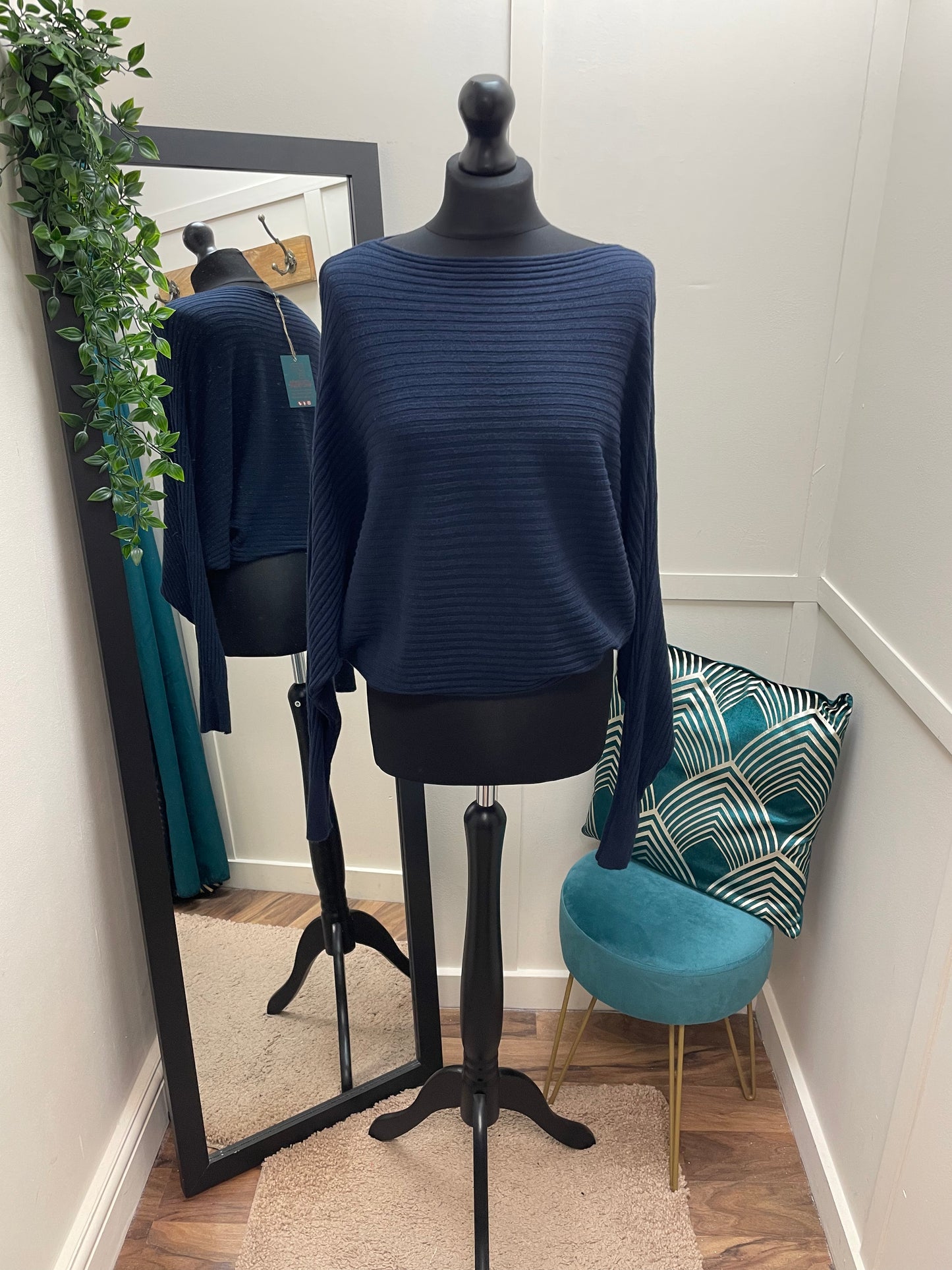 Ribbed Batwing Jumpers