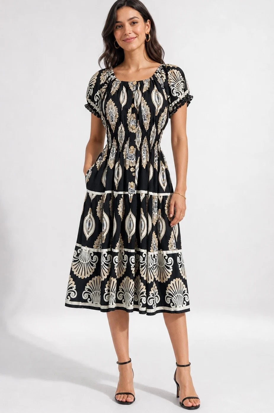 Bardot Midi Dresses