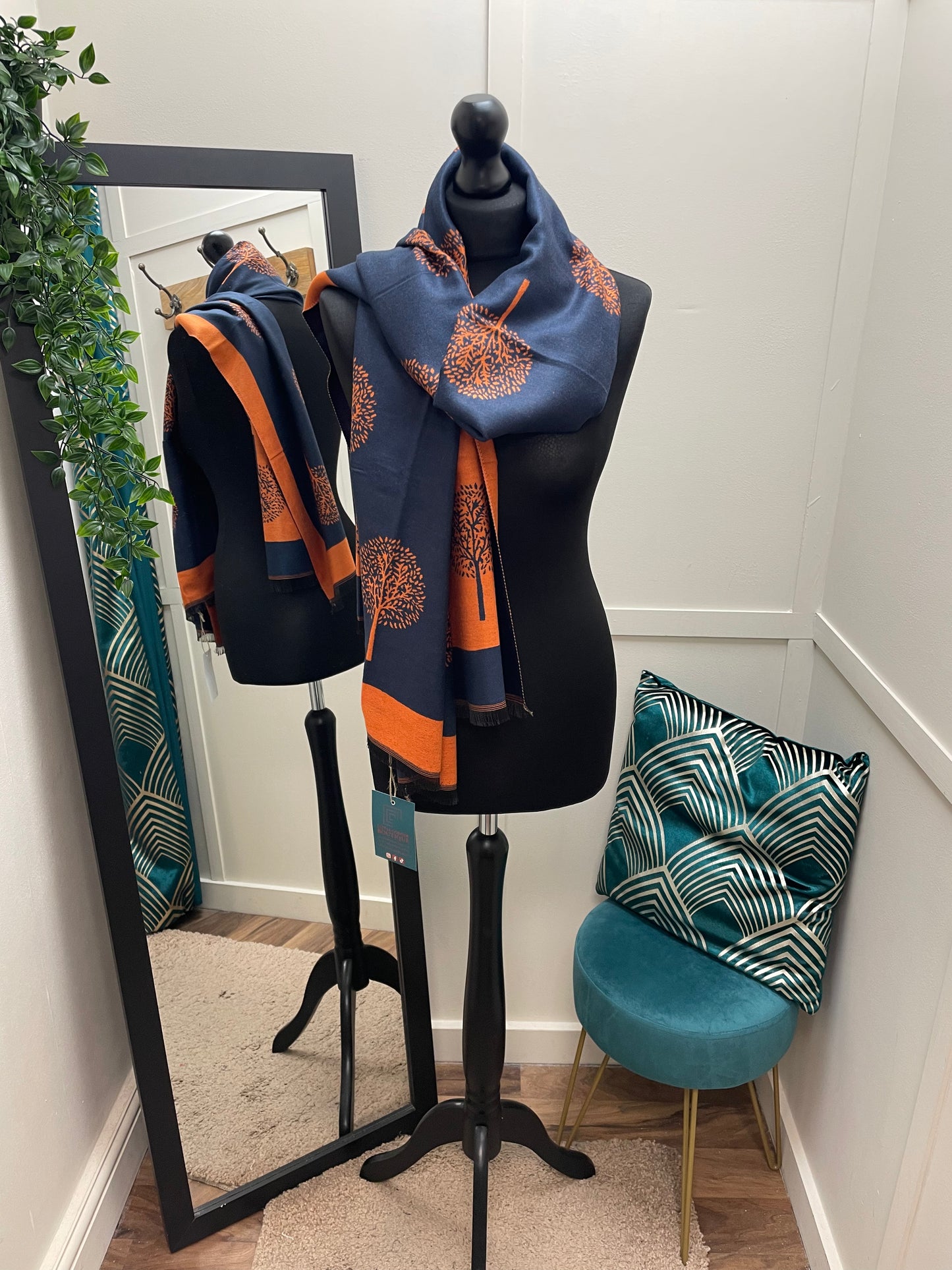 Tree Print Scarves