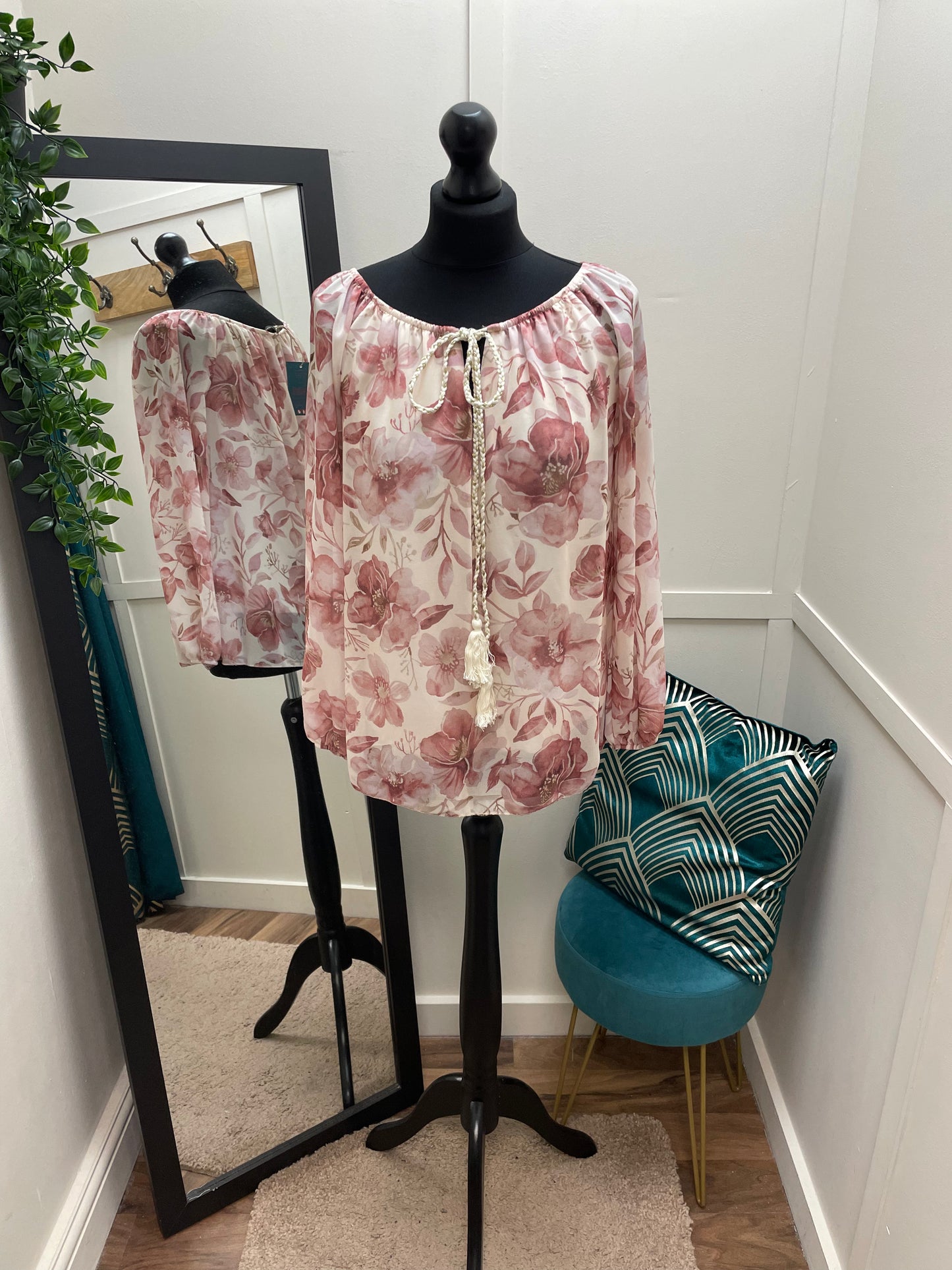 Floral Tassel Tops