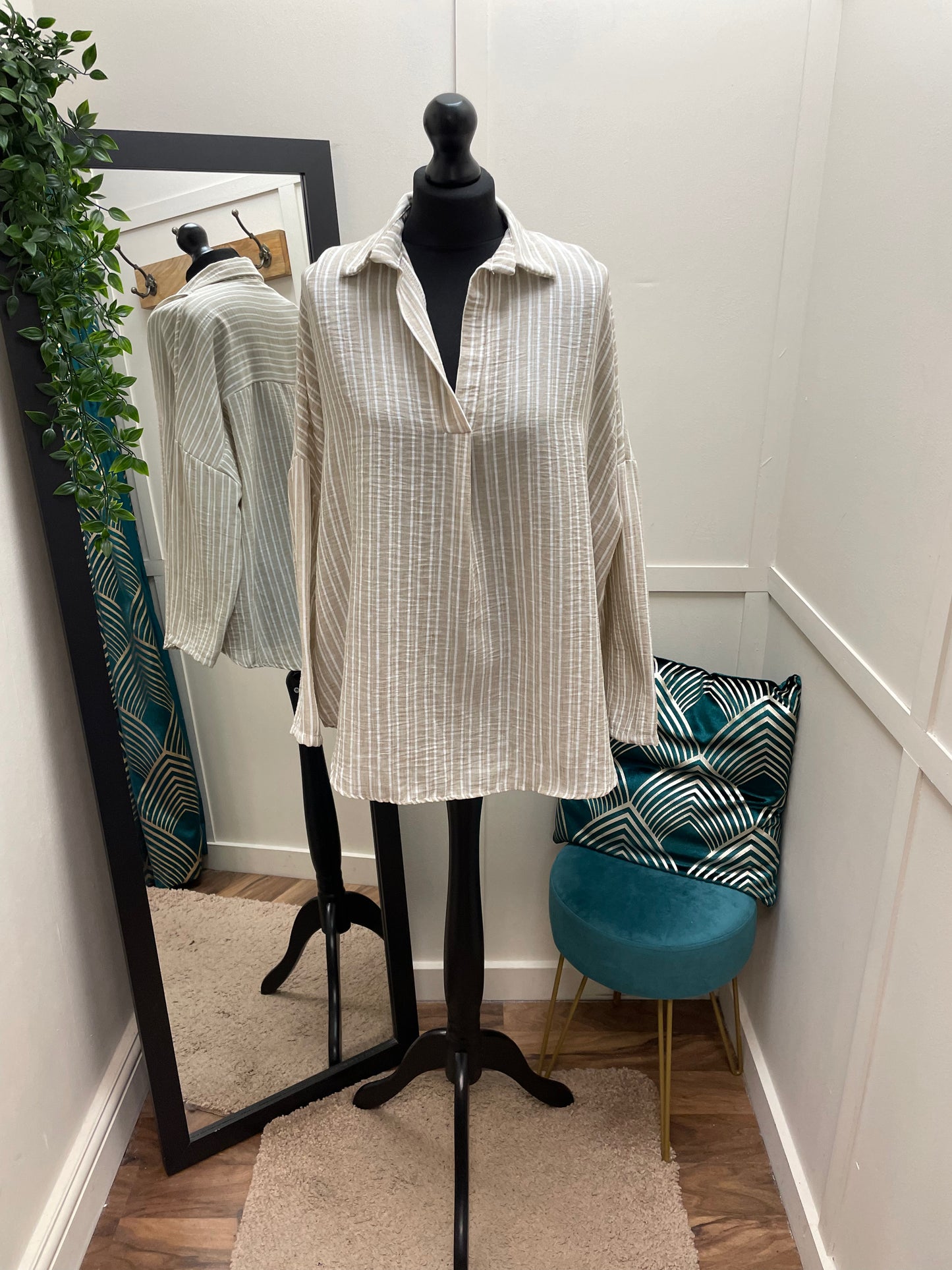 Striped Cotton Shirts