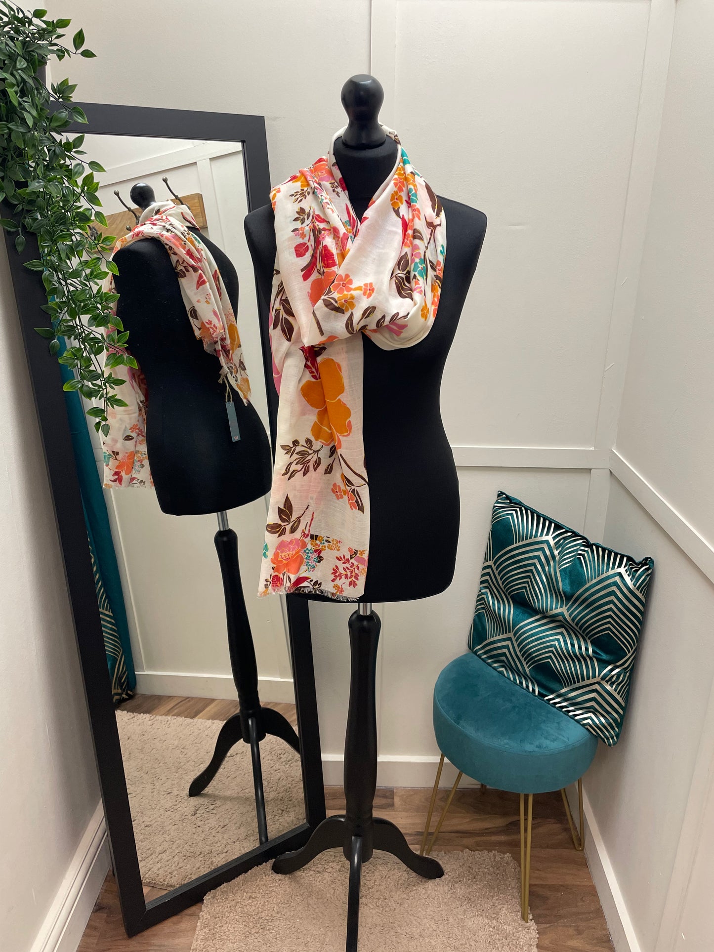 Bright Summer Print Scarf