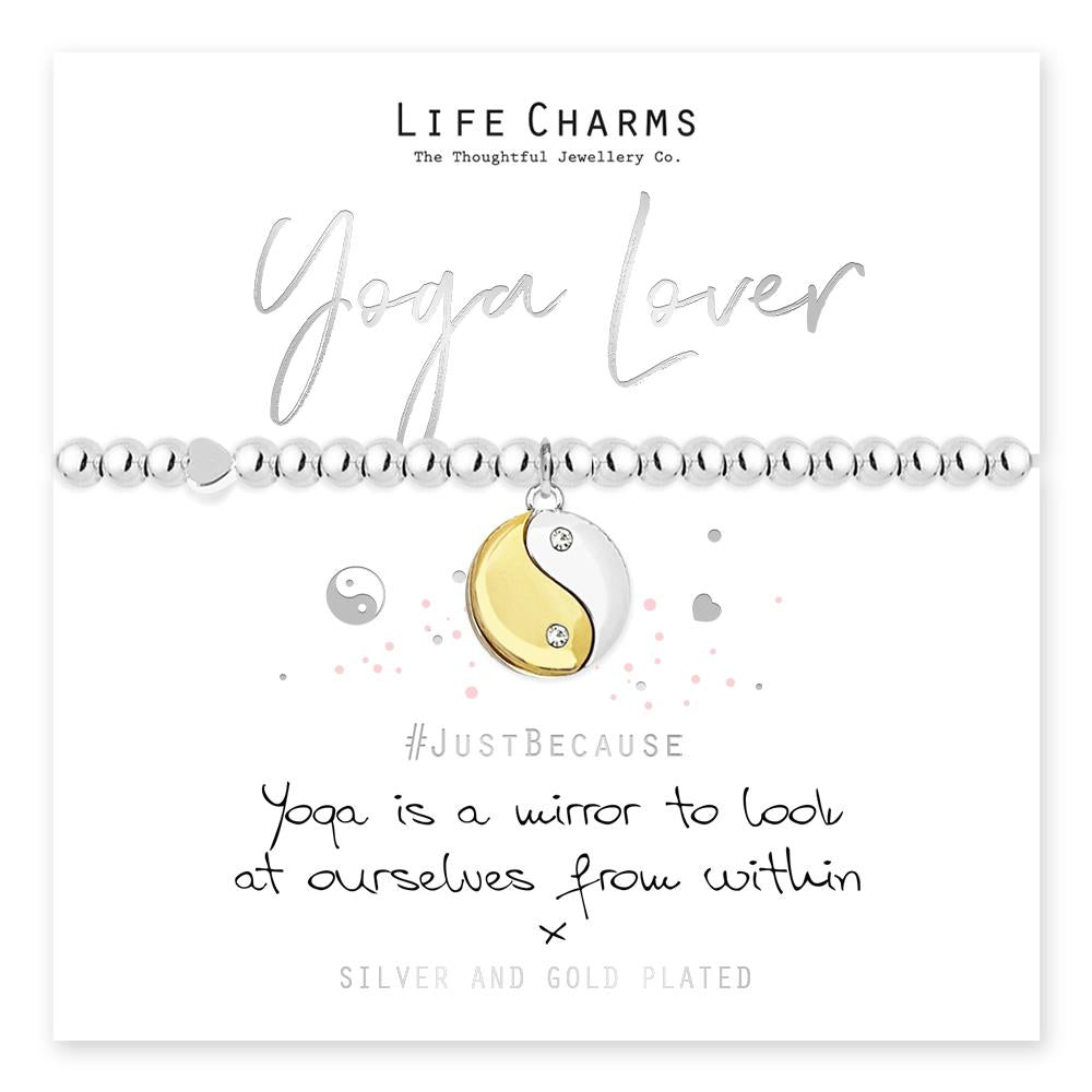 Life Charms Yoga Lover Bracelet
