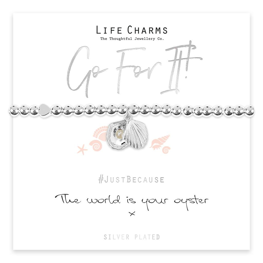 Life Charms Go For It Bracelet