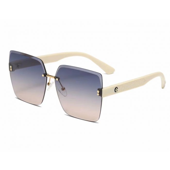 Small Flower Motif Sunglasses