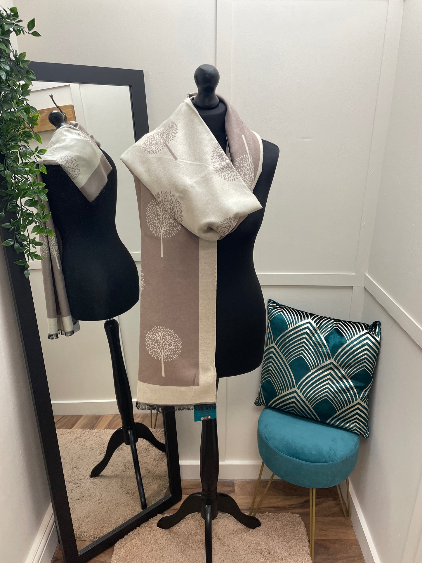 Tree Print Scarves