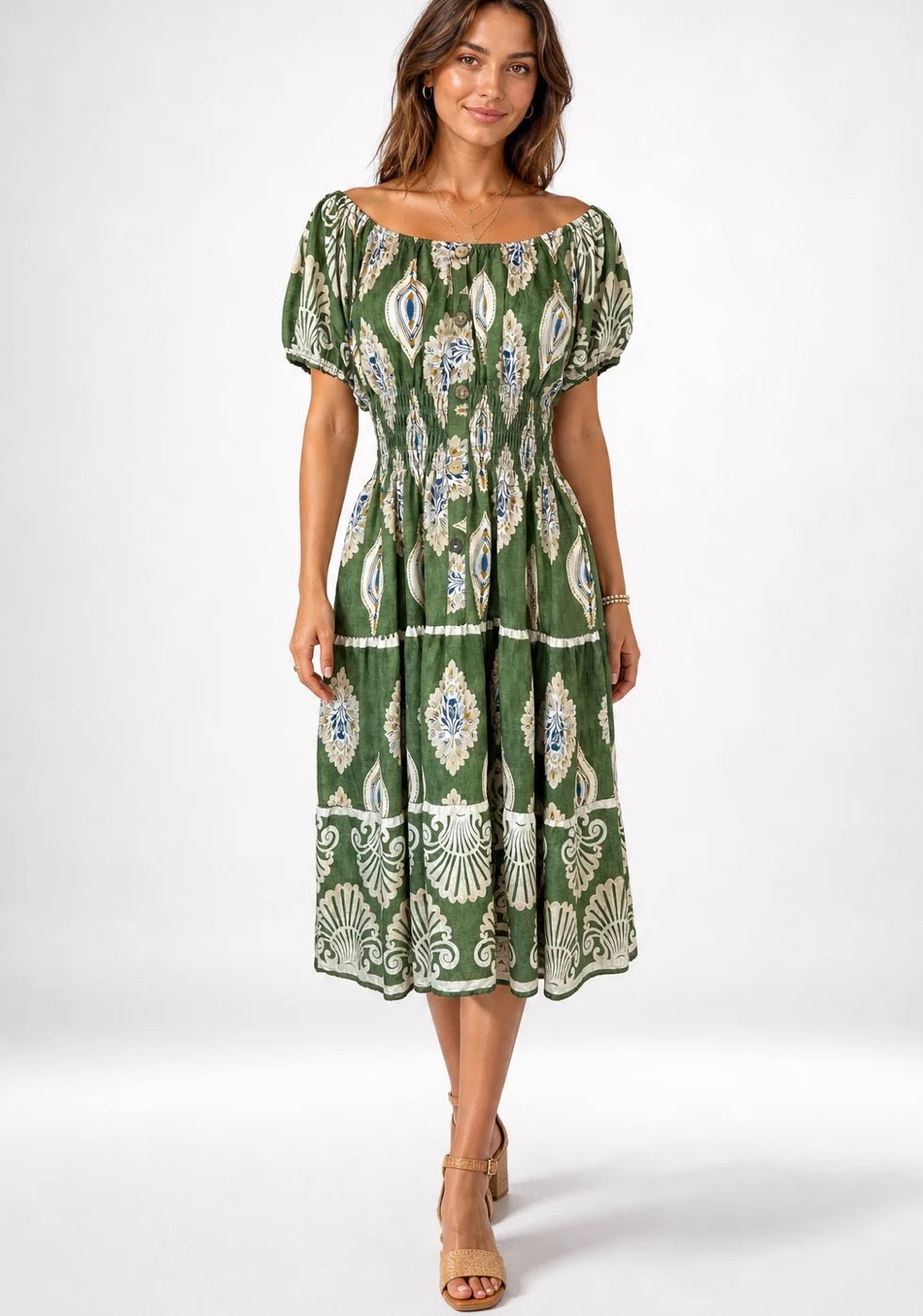 Bardot Midi Dresses