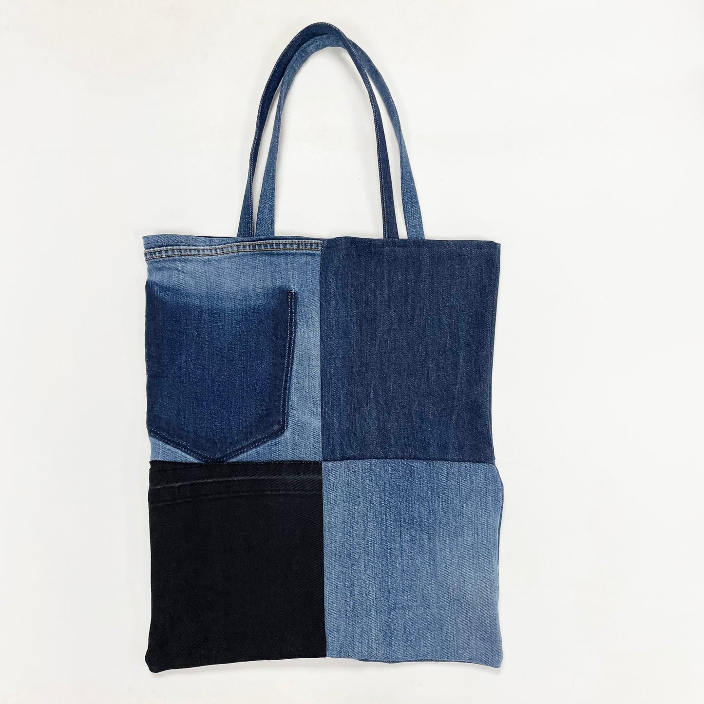 CHRISTIANA Recycled Denim Tote Bag