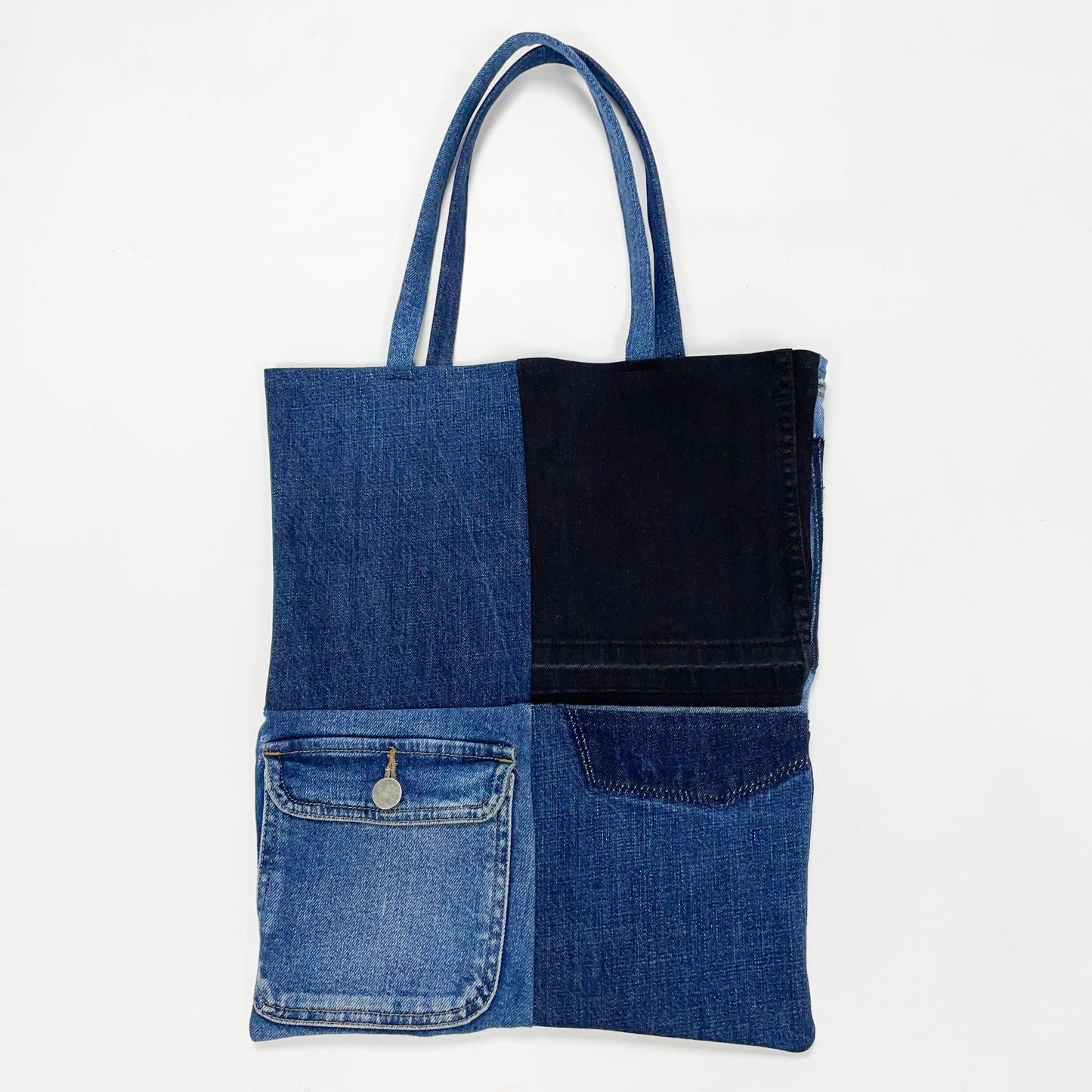 CHRISTIANA Recycled Denim Tote Bag